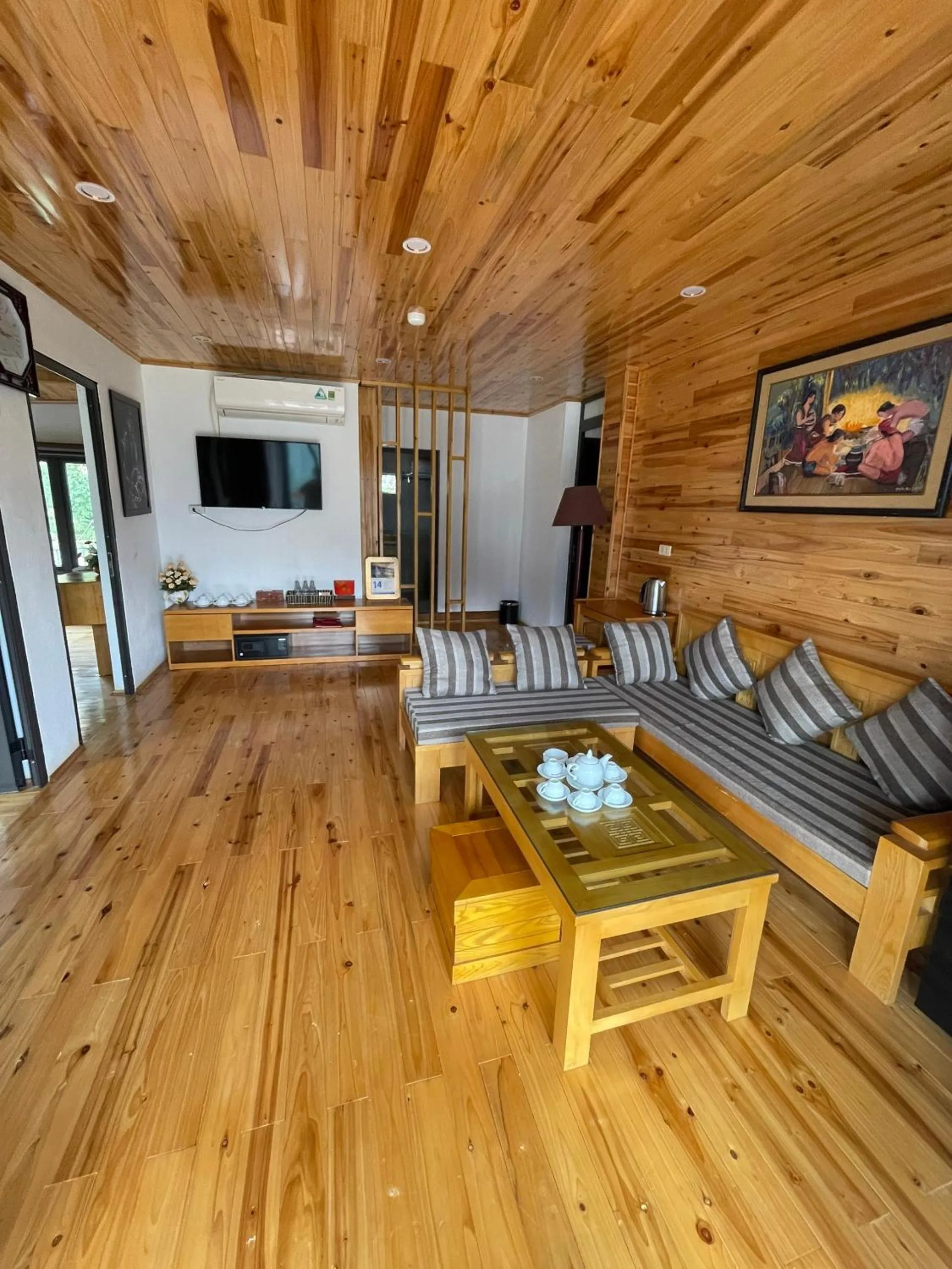 Living room in SaPa Retreat Condotel