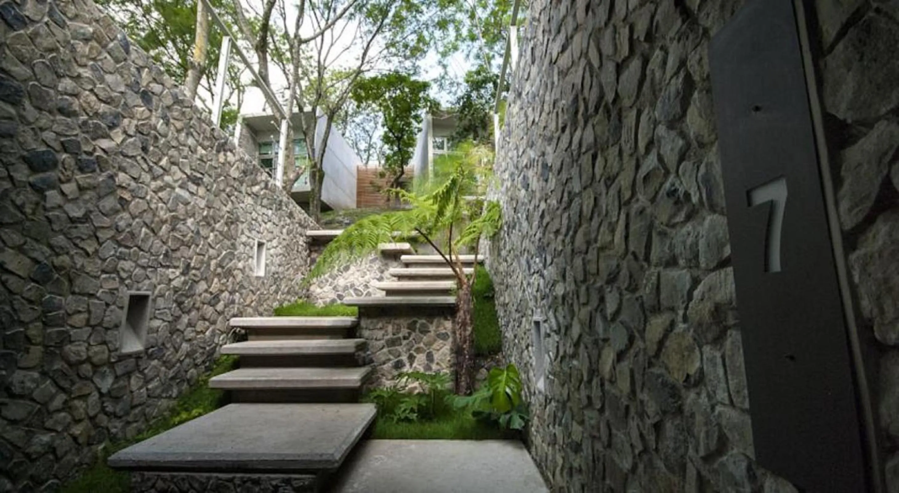 Decorative detail in Kawilal Hotel