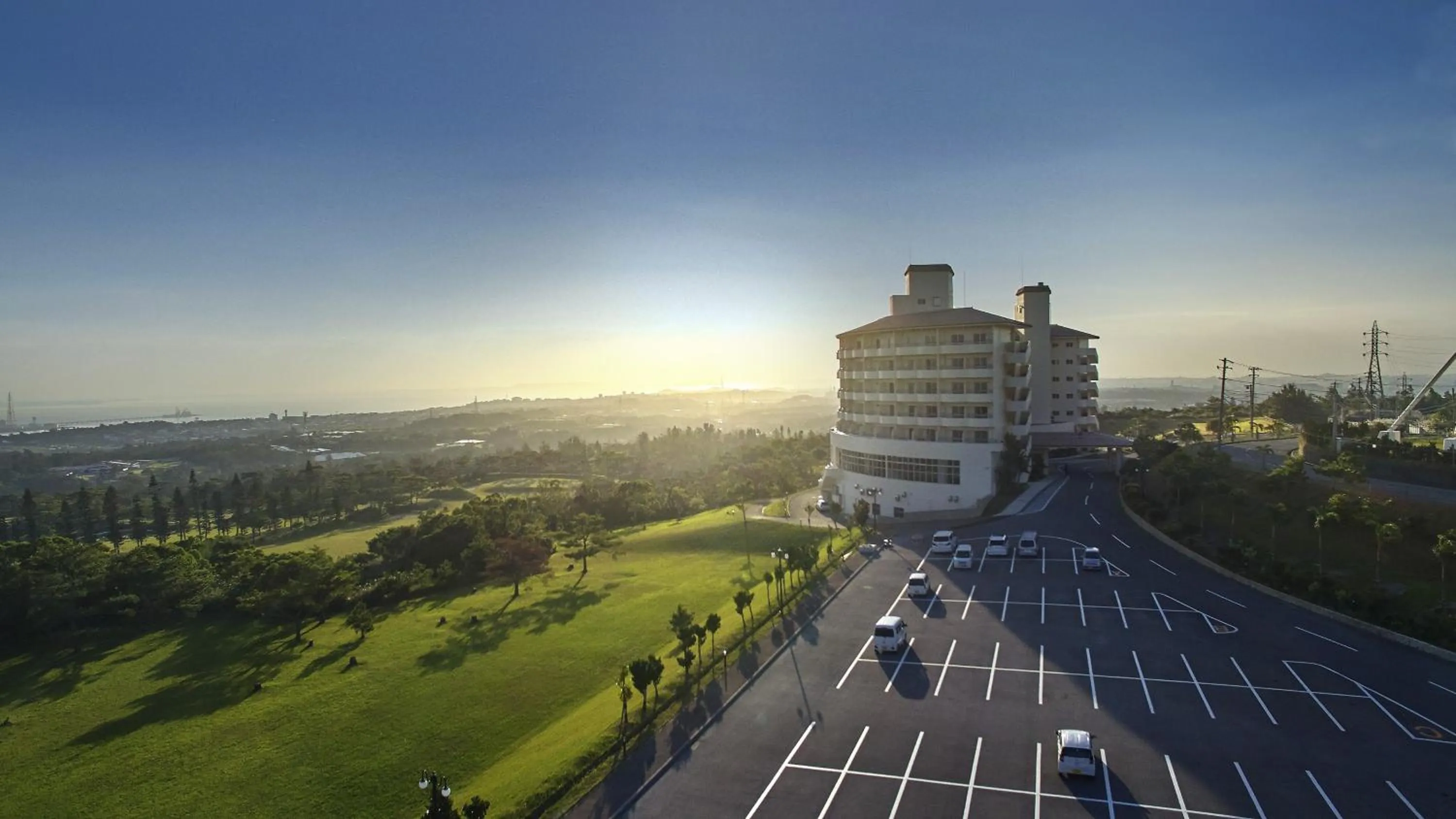 Property building in ANA Crowne Plaza Resort Okinawa Uruma Hills By IHG