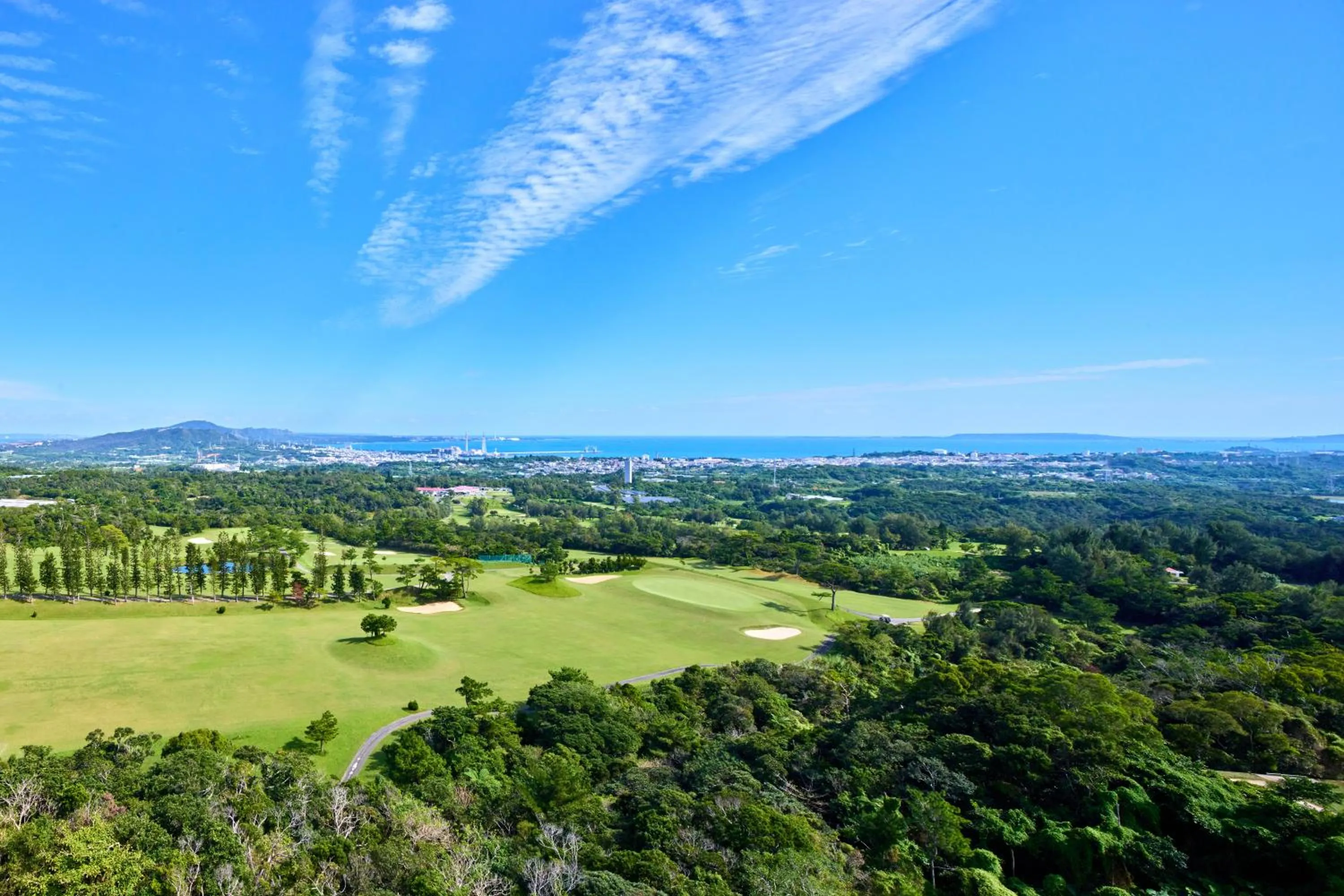Sea view in ANA Crowne Plaza Resort Okinawa Uruma Hills By IHG