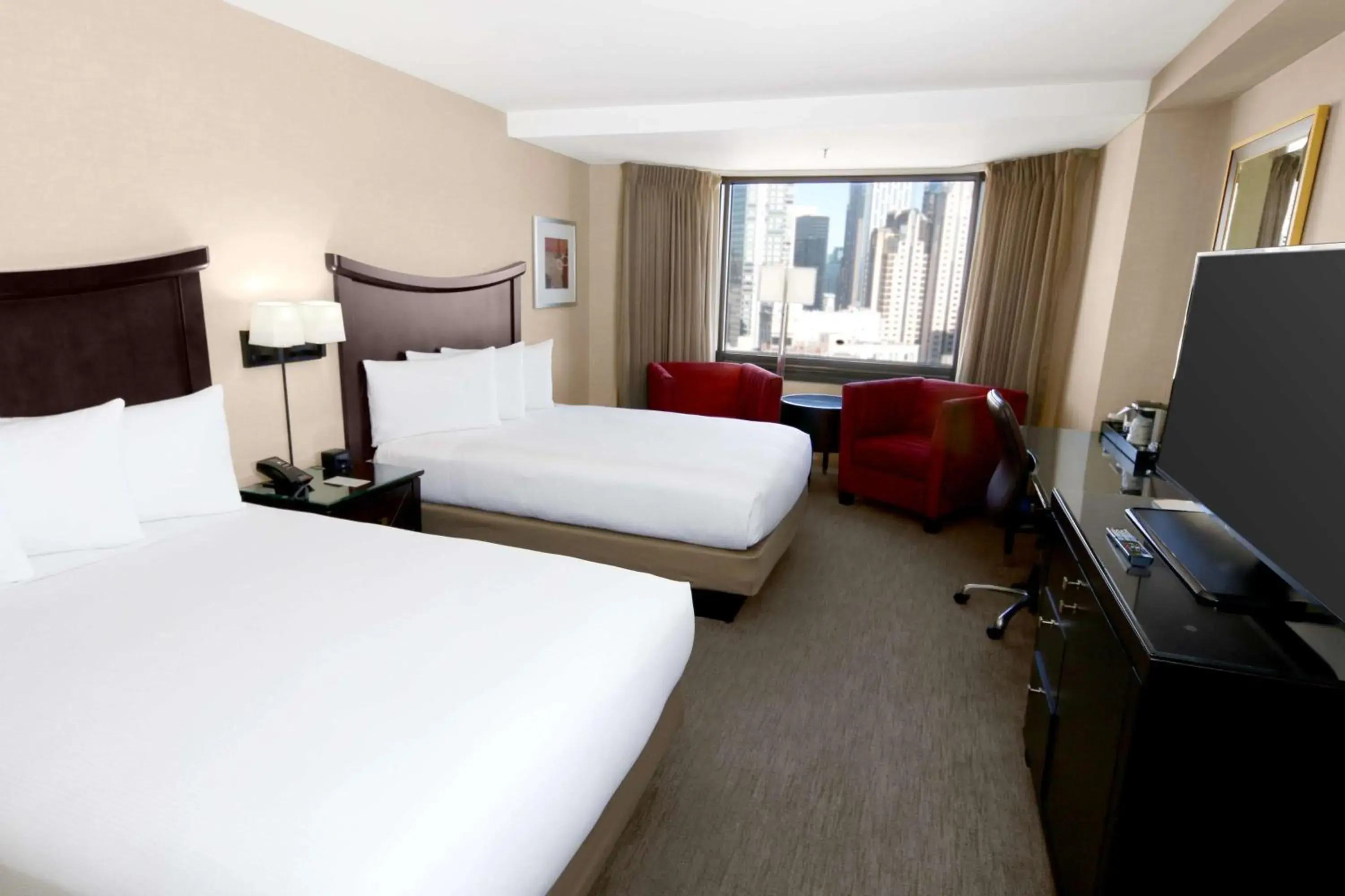 Deluxe View - Two Double Beds in Hilton Parc 55 San Francisco Union Square Deluxe View - Two Double Beds in Hilton Parc 55 San Francisco Union Square