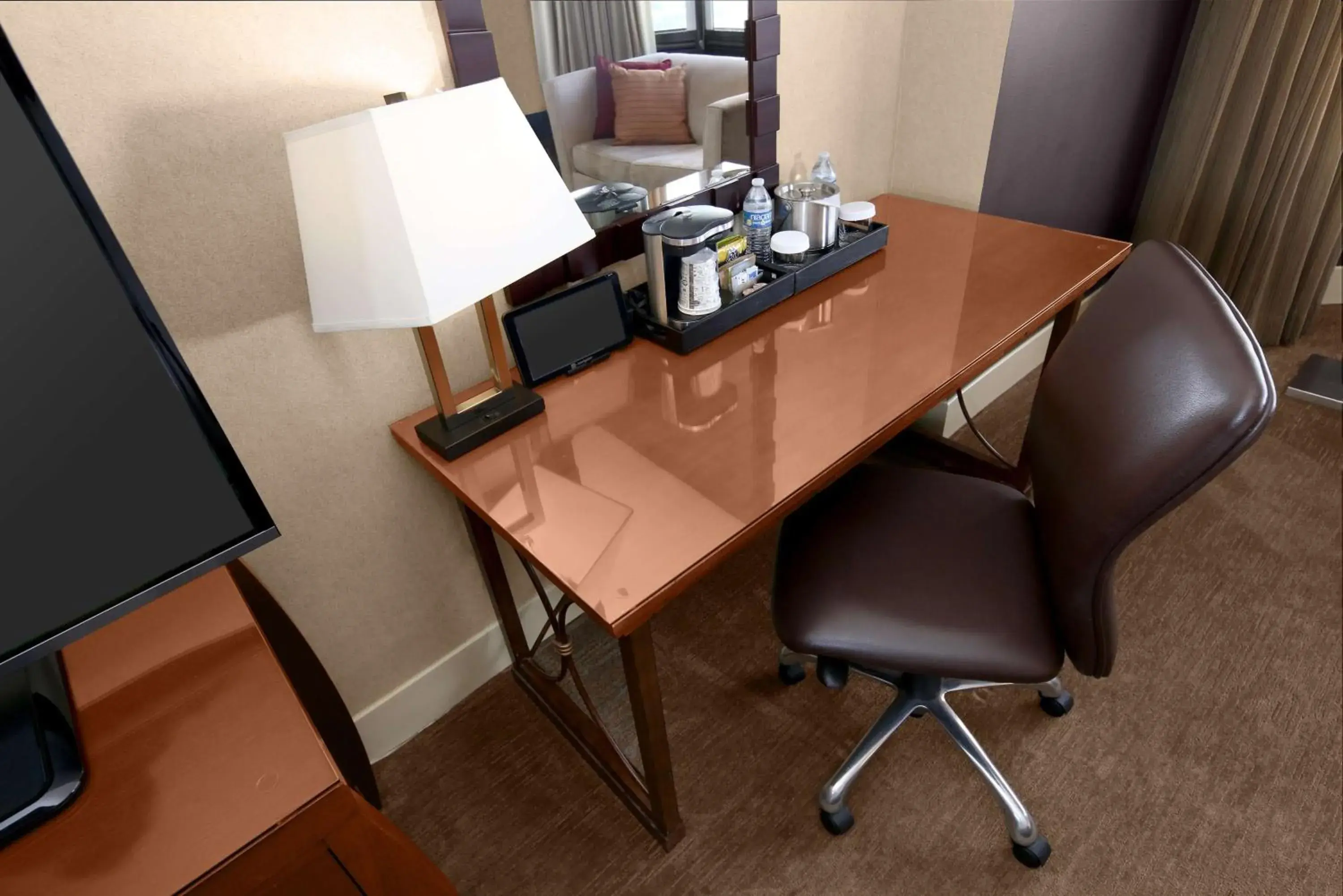 Skyline View - One King Bed in Hilton Parc 55 San Francisco Union Square Skyline View - One King Bed in Hilton Parc 55 San Francisco Union Square