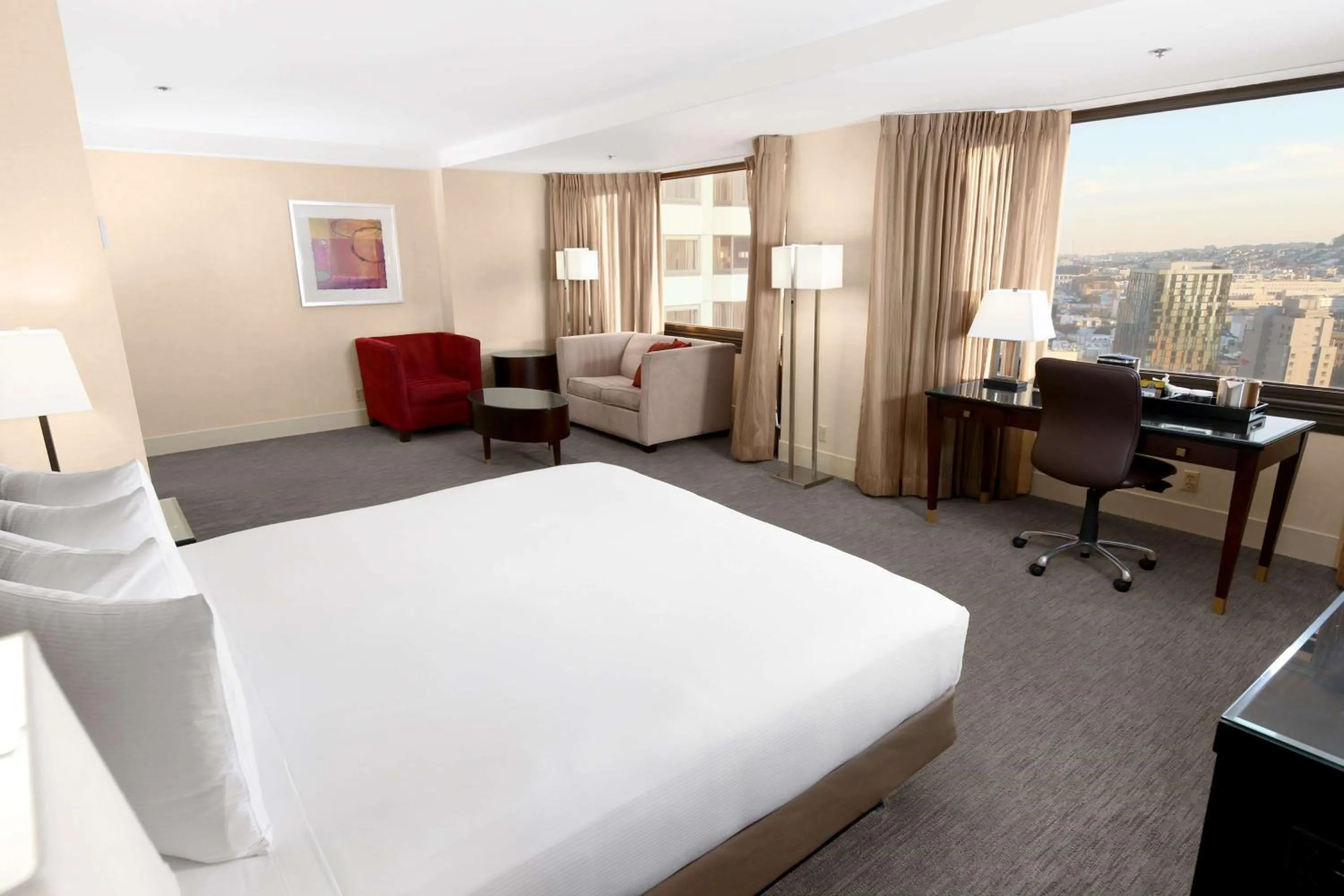 Bedroom, Bed in Hilton Parc 55 San Francisco Union Square