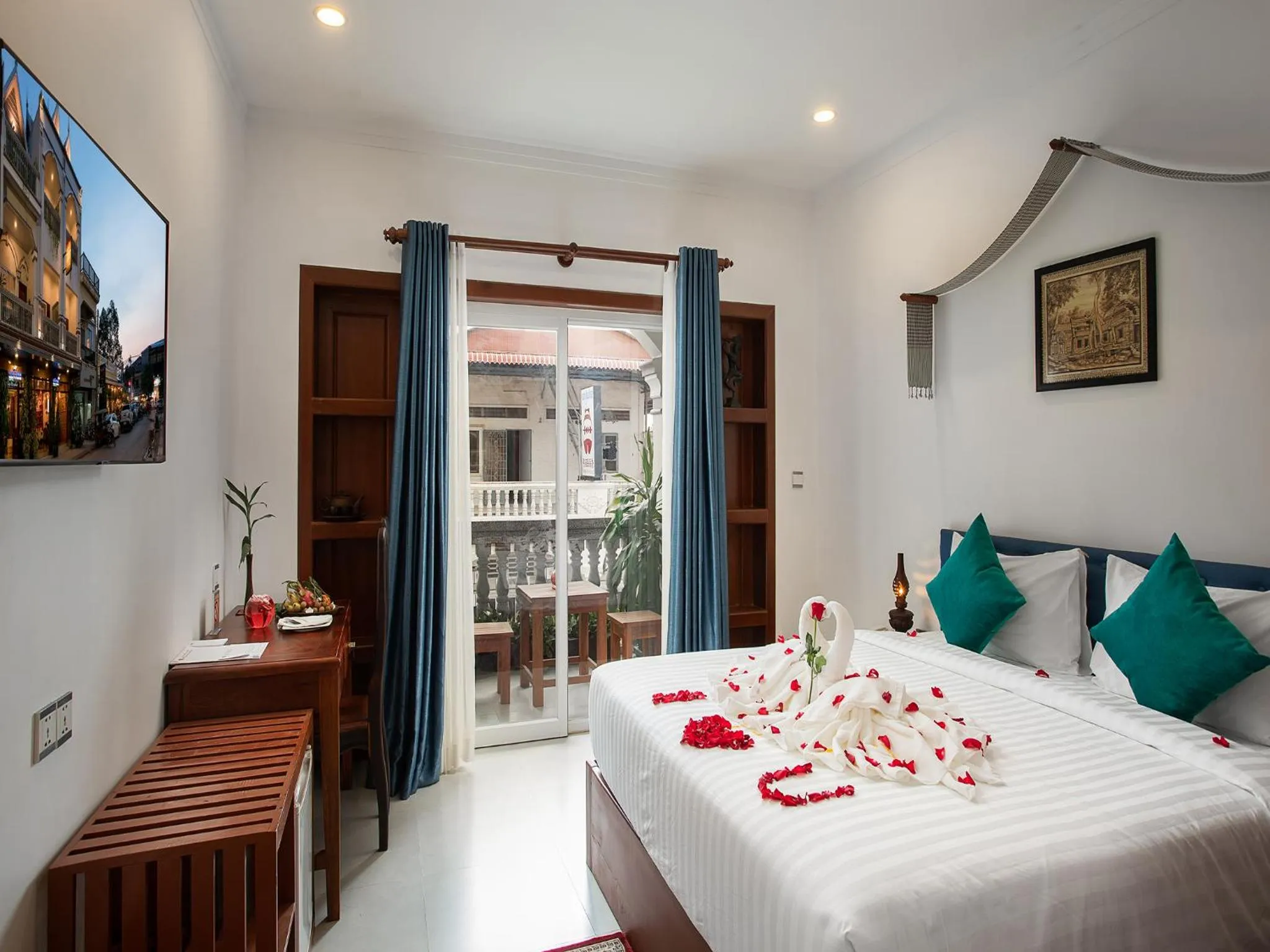 Balcony/Terrace in Siem Reap City Angkor Boutique