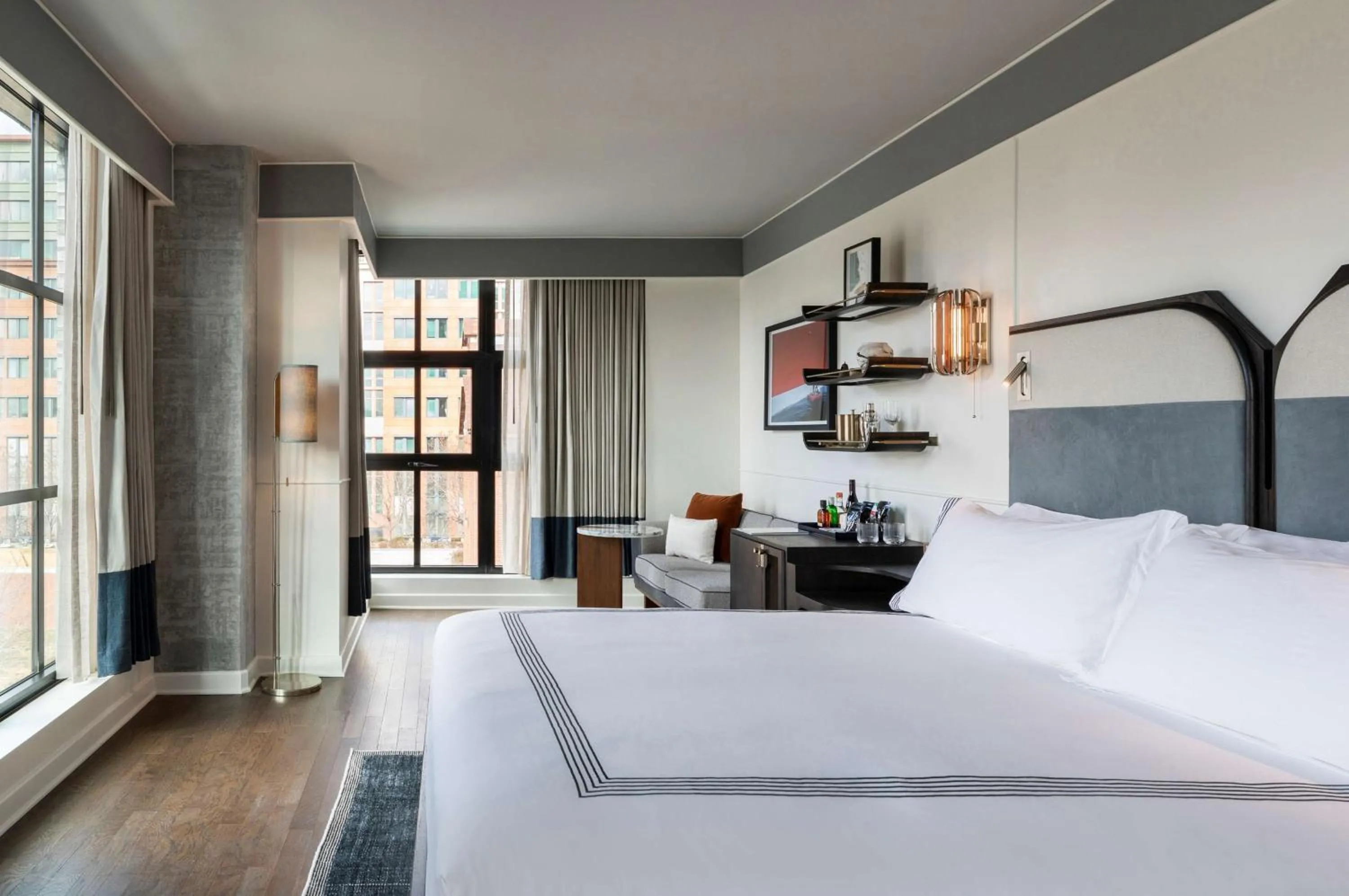 Photo of the whole room, Bed in Thompson Washington DC, by Hyatt