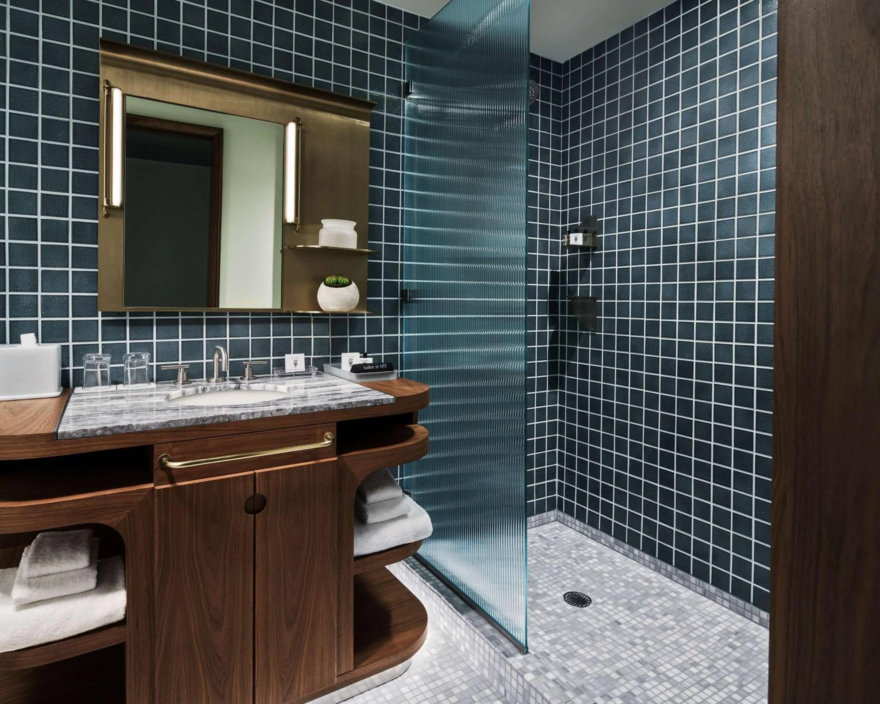 Bathroom in Thompson Washington DC, by Hyatt