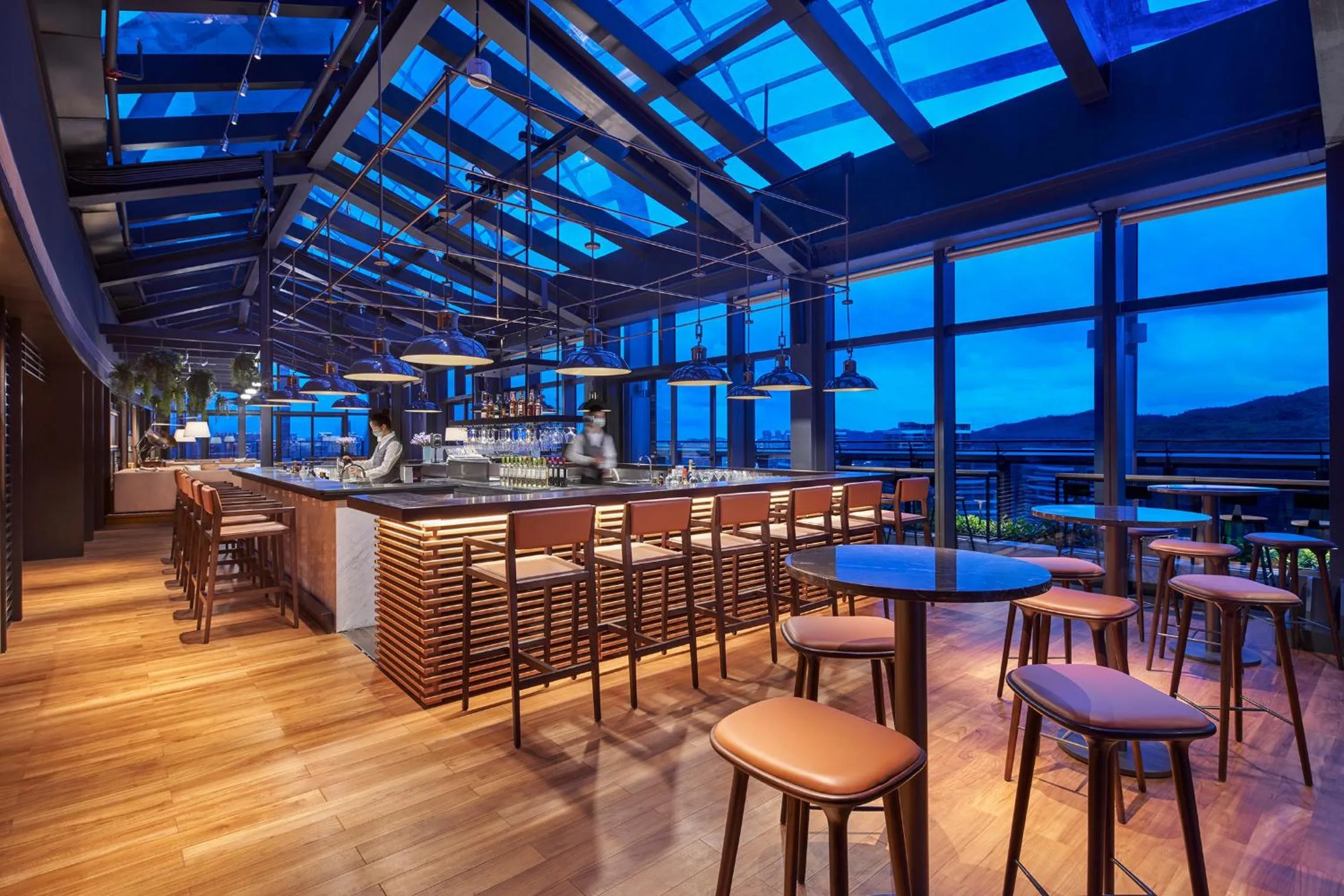 Lounge or bar in Hyatt Regency Hengqin