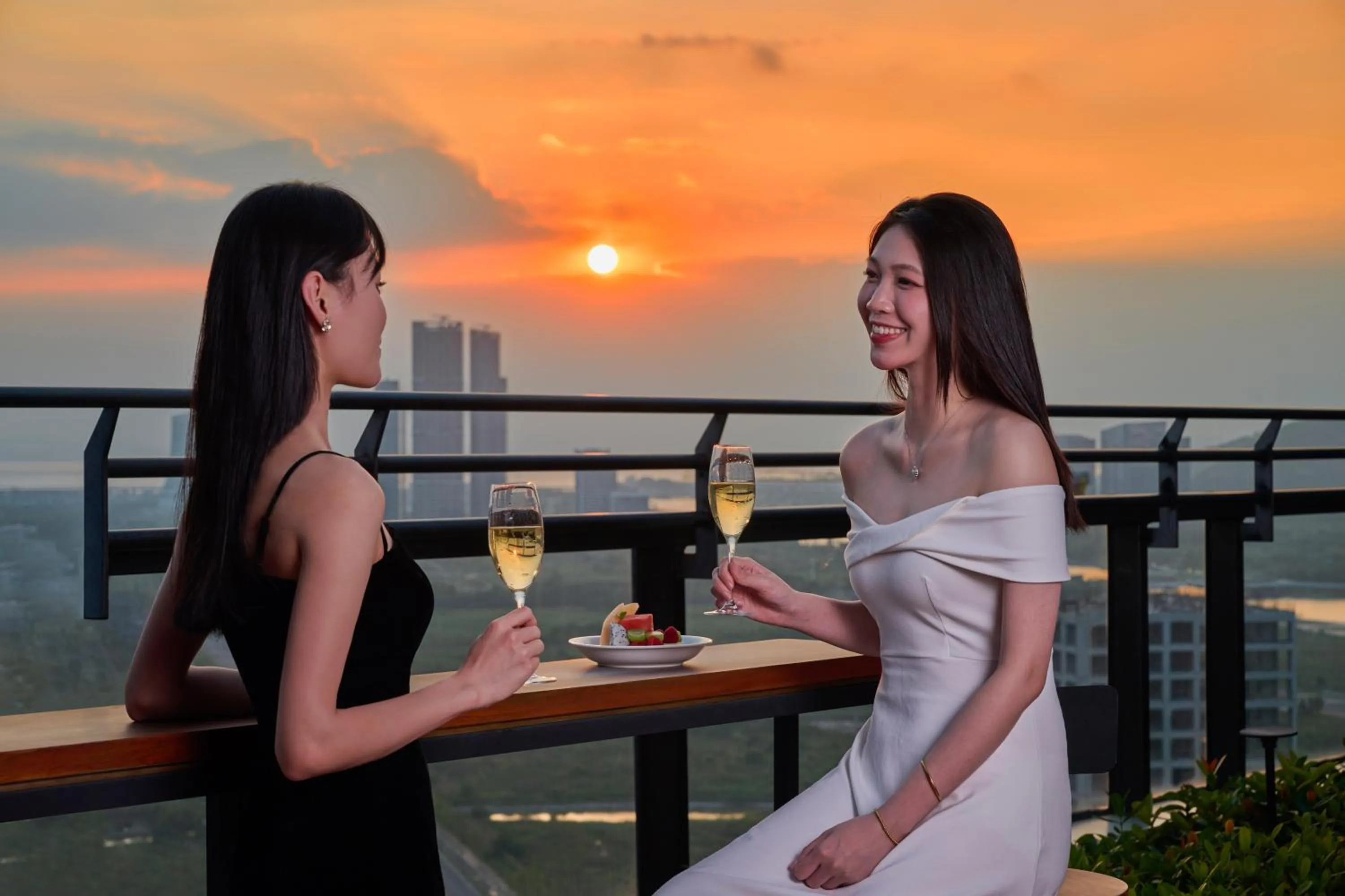 Sunset in Hyatt Regency Hengqin