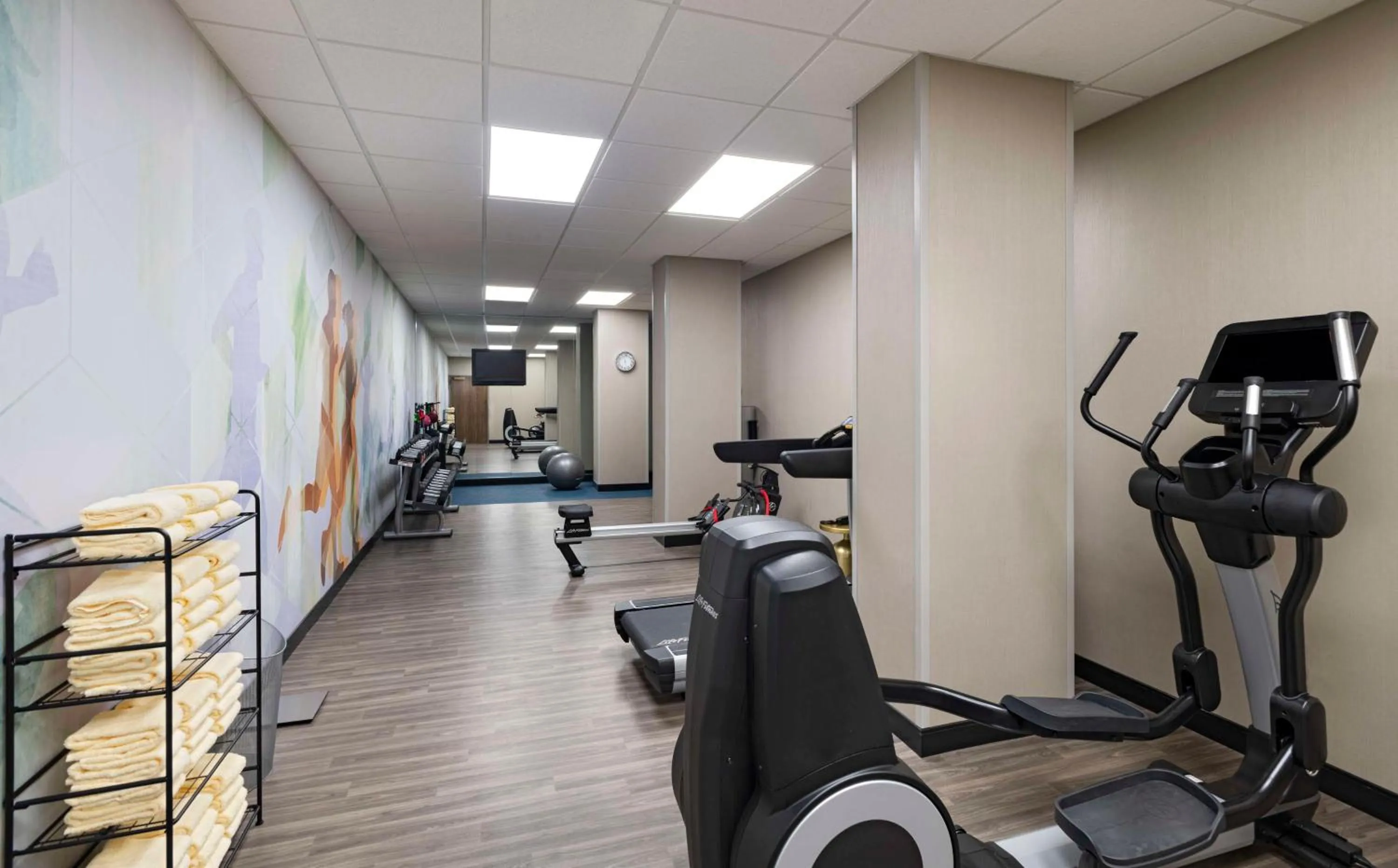 Fitness centre/facilities in Hyatt Place Tulsa/Downtown