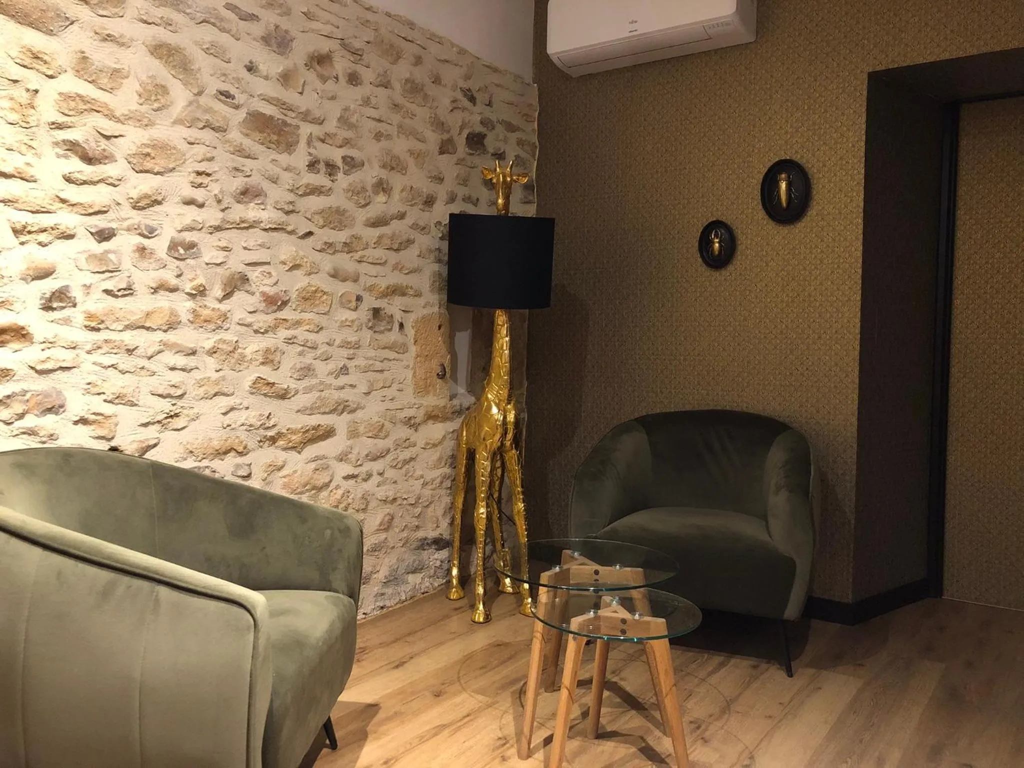 Living room in Le domaine Aubazen