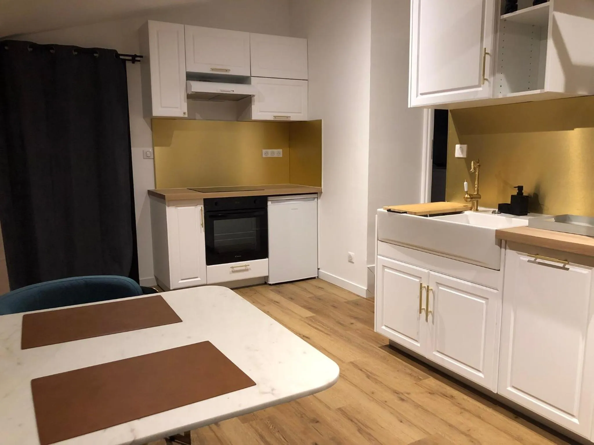 Dinner in Le domaine Aubazen