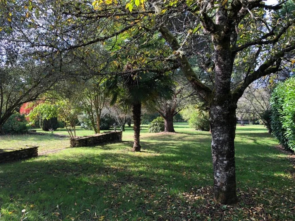 Garden in Le domaine Aubazen