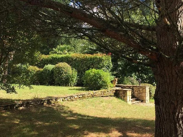 Garden in Le domaine Aubazen