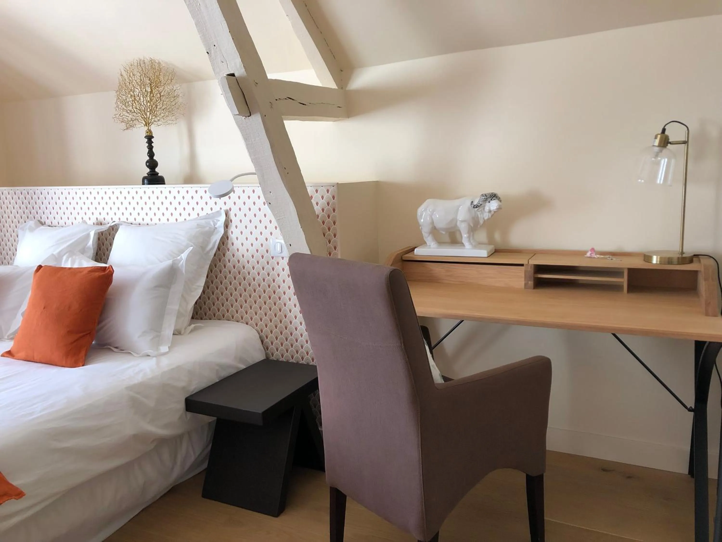 Bed in Le domaine Aubazen