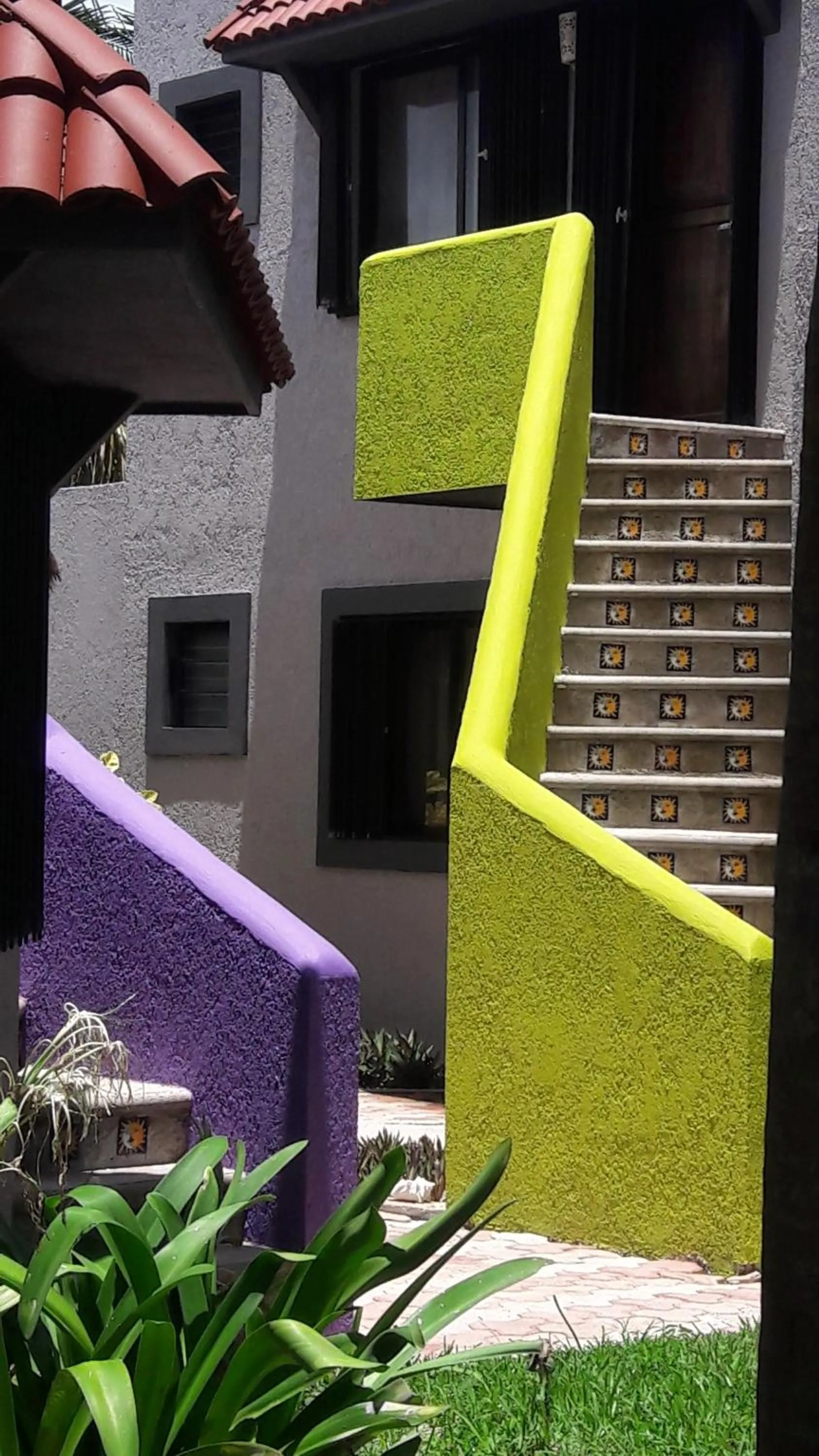 Patio in Margarita del Sol Hotel Costa Maya