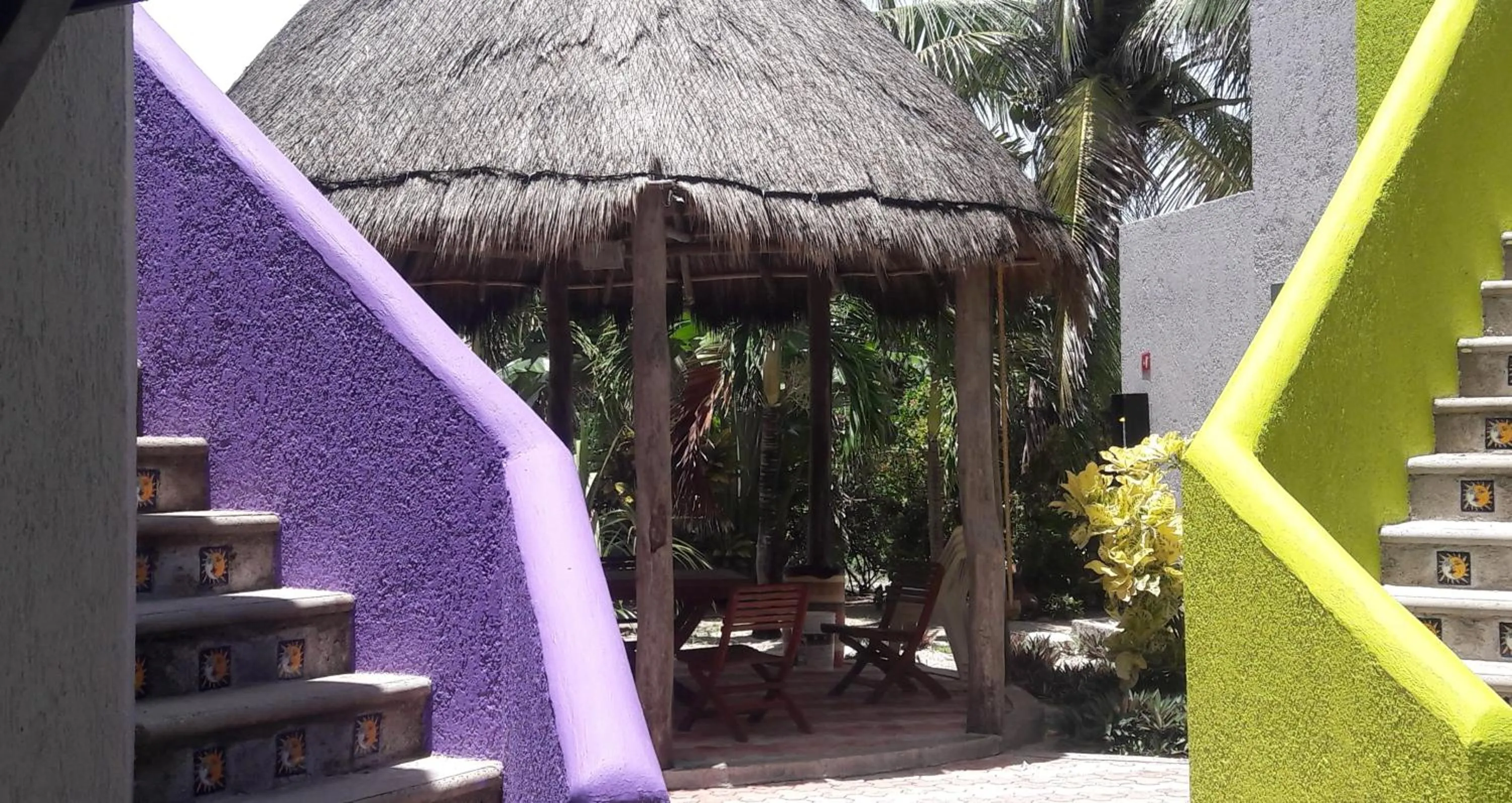 Patio in Margarita del Sol Hotel Costa Maya