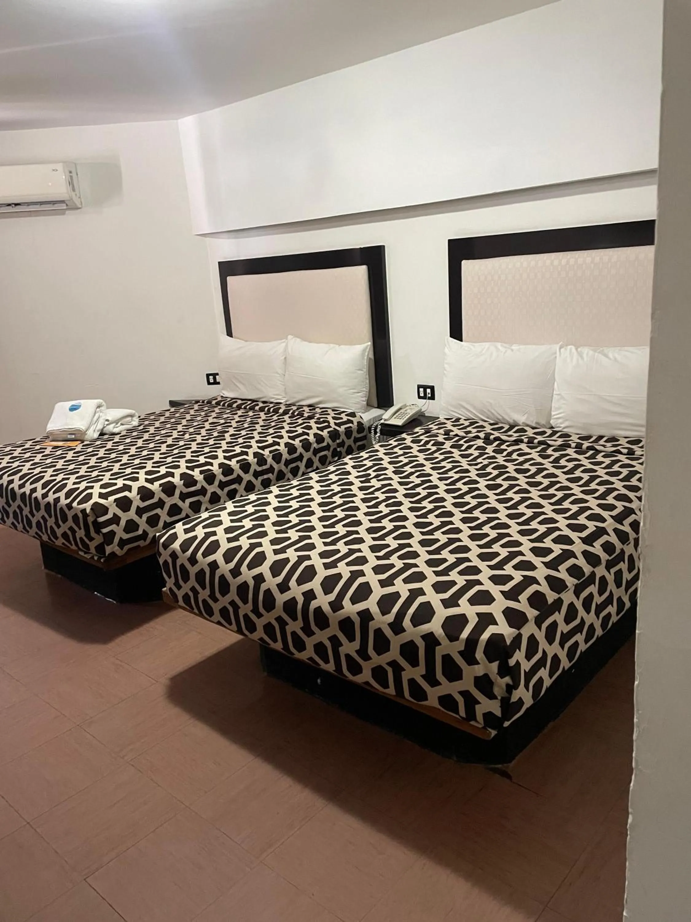 Bed in Hotel Essen's