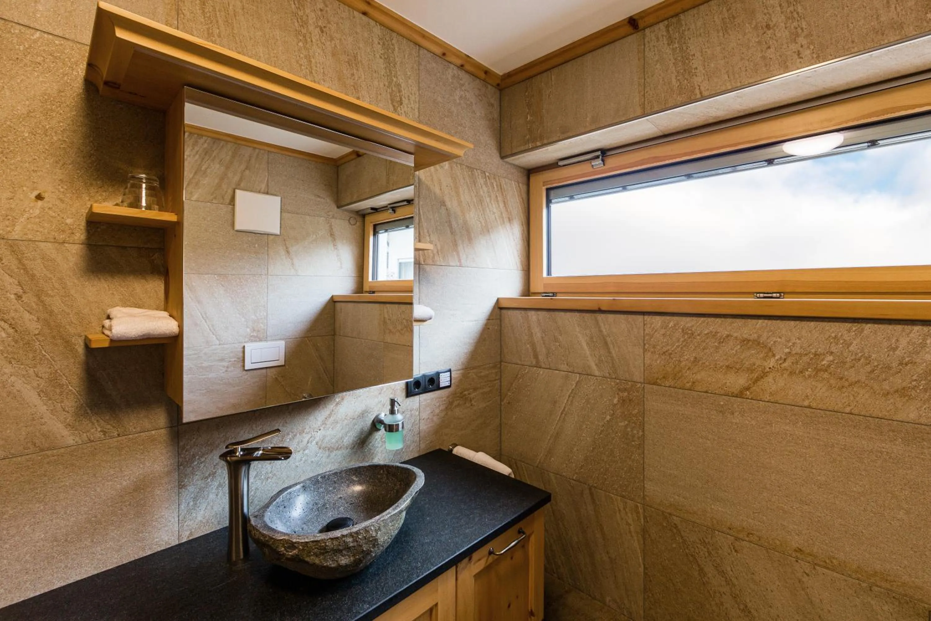 Bathroom in Gästehaus Sonnenwirth