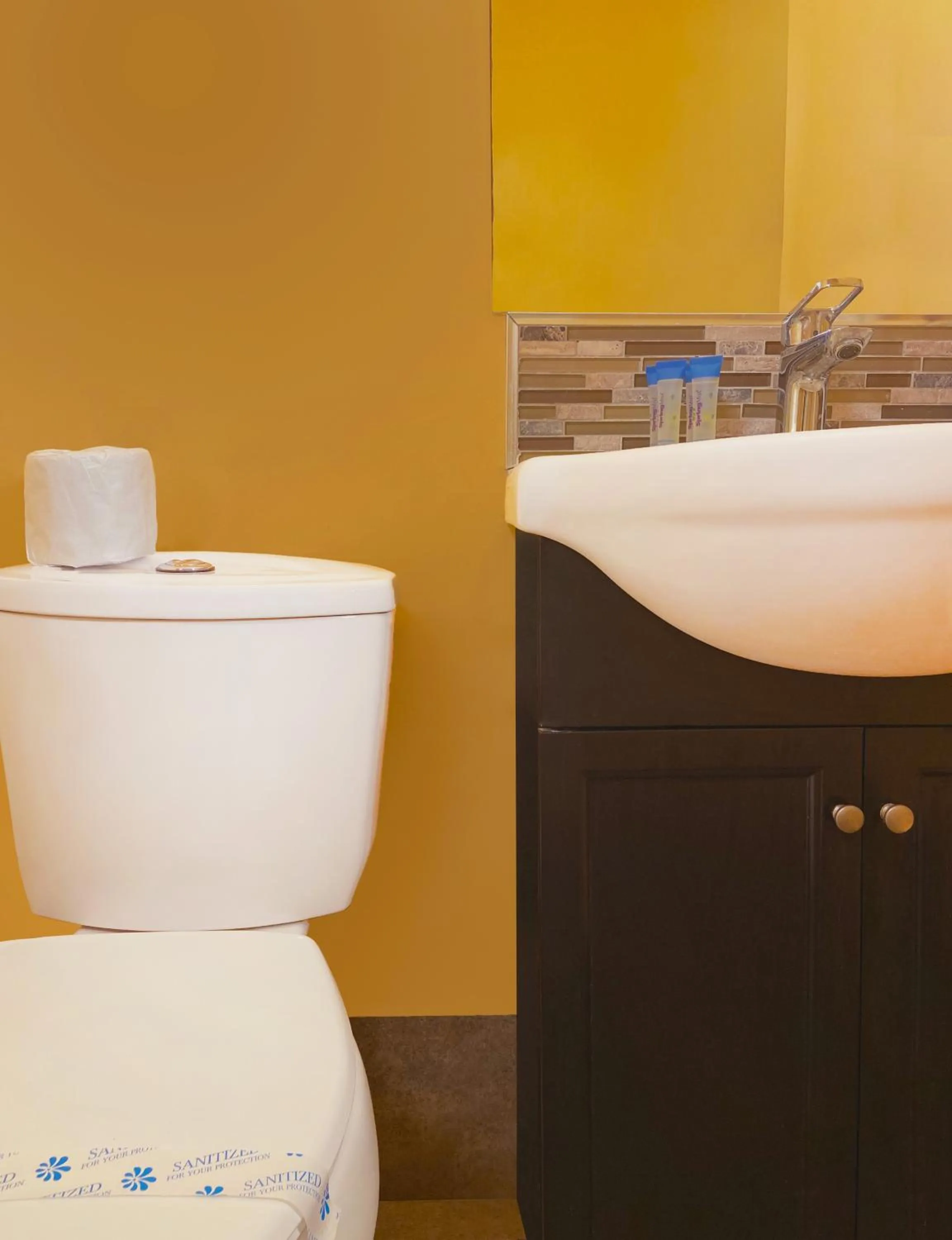 Toilet in El Patio Inn - Near Universal Studios Hollywood