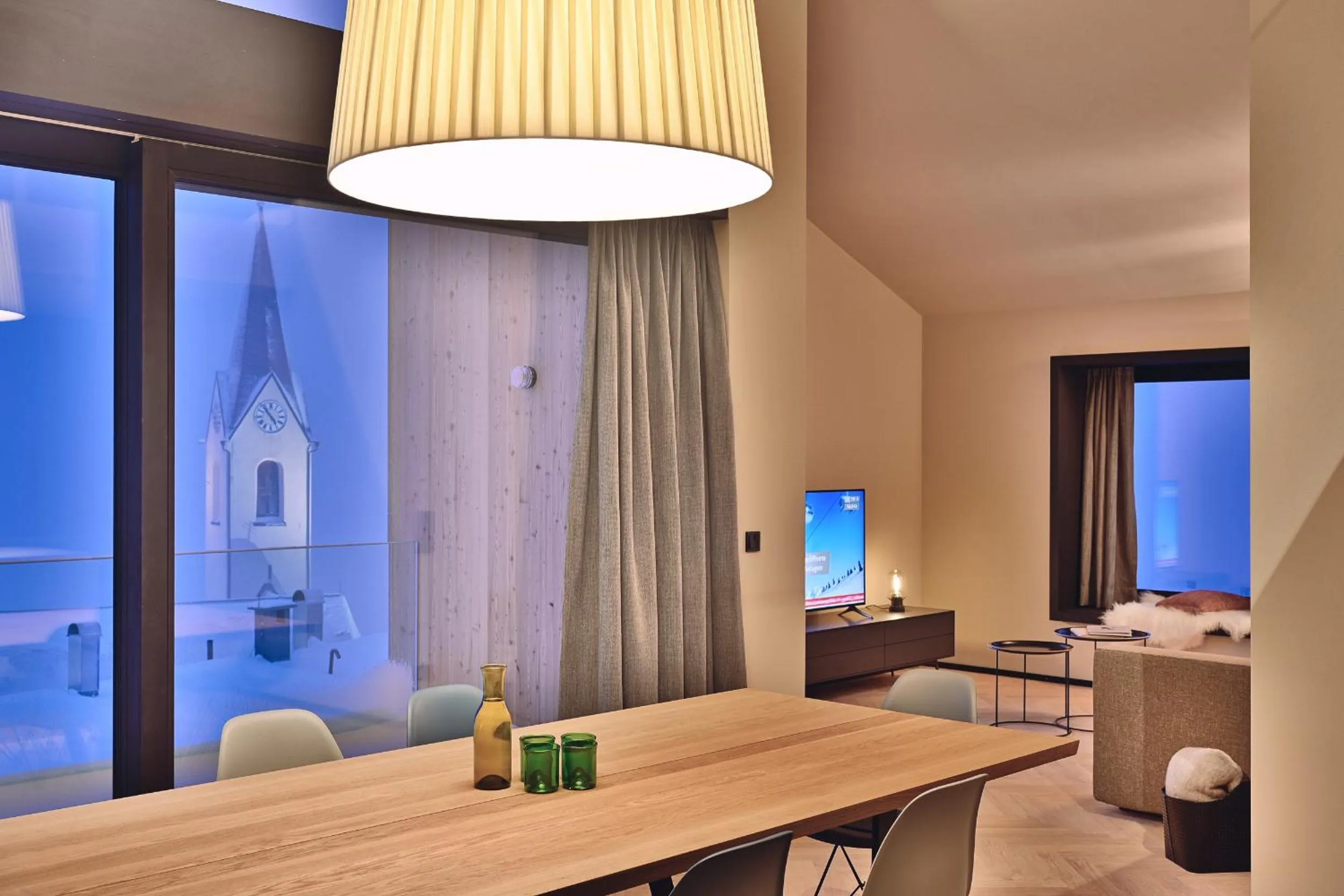 Living room in Warth52-W52 Apartments