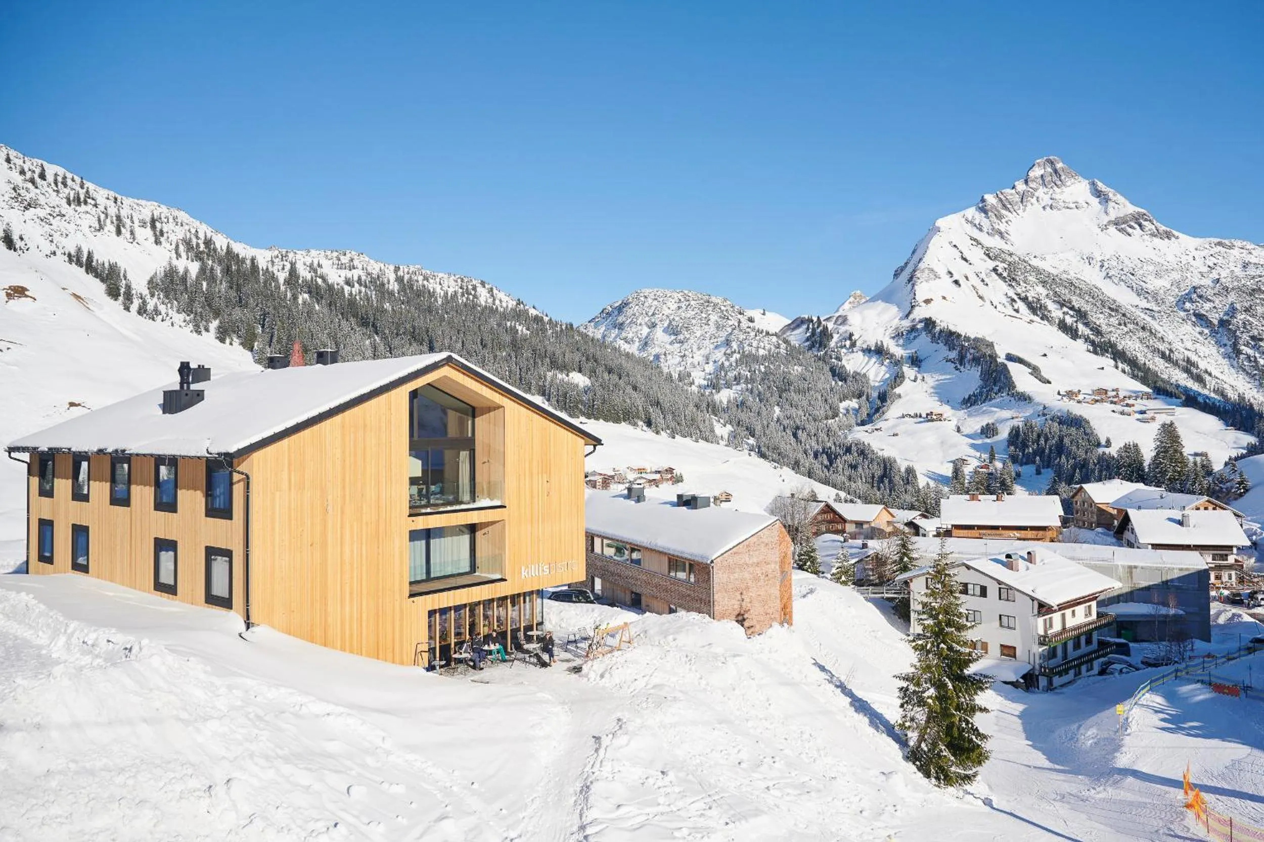 Property building in Warth52-W52 Apartments