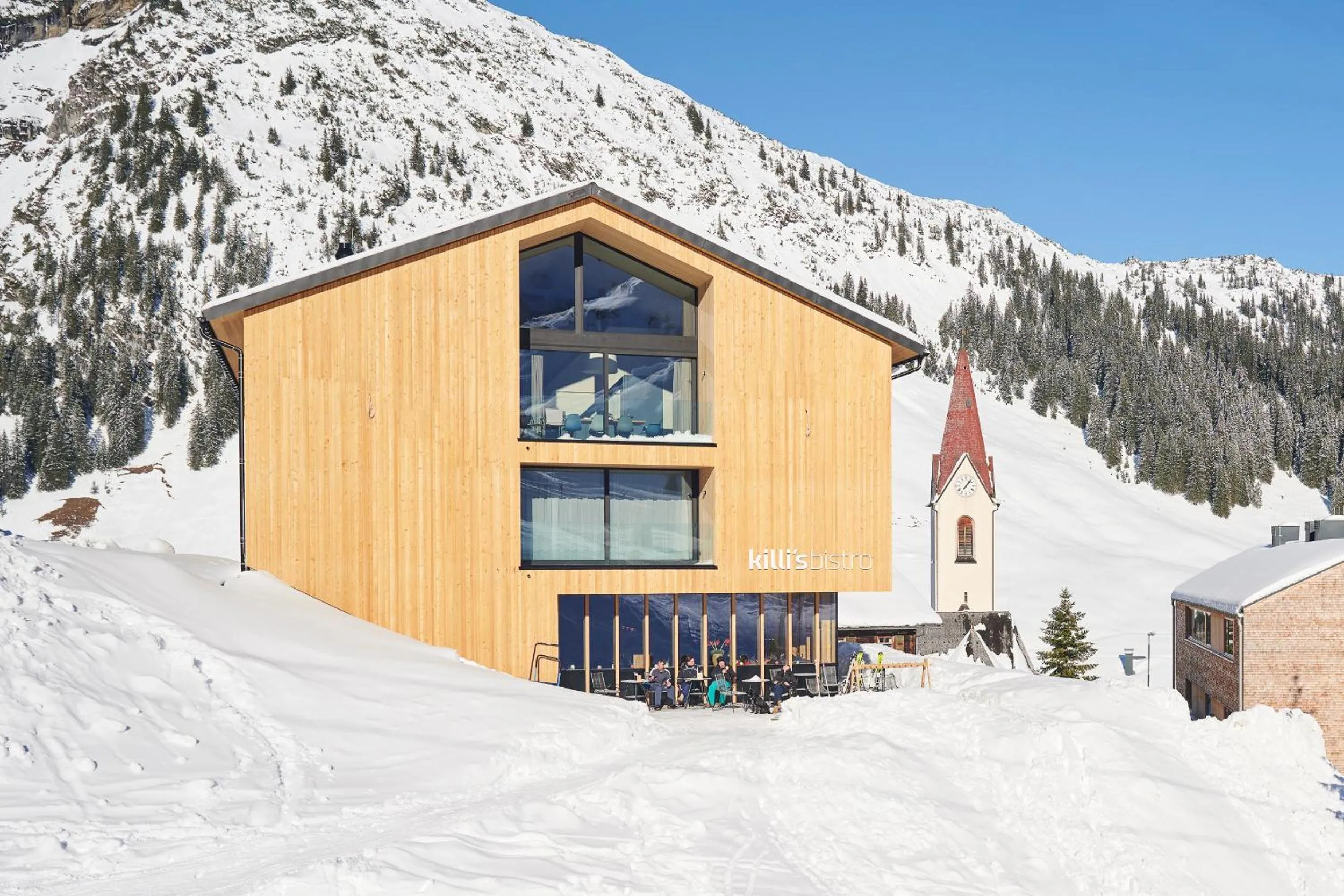 Property building in Warth52-W52 Apartments