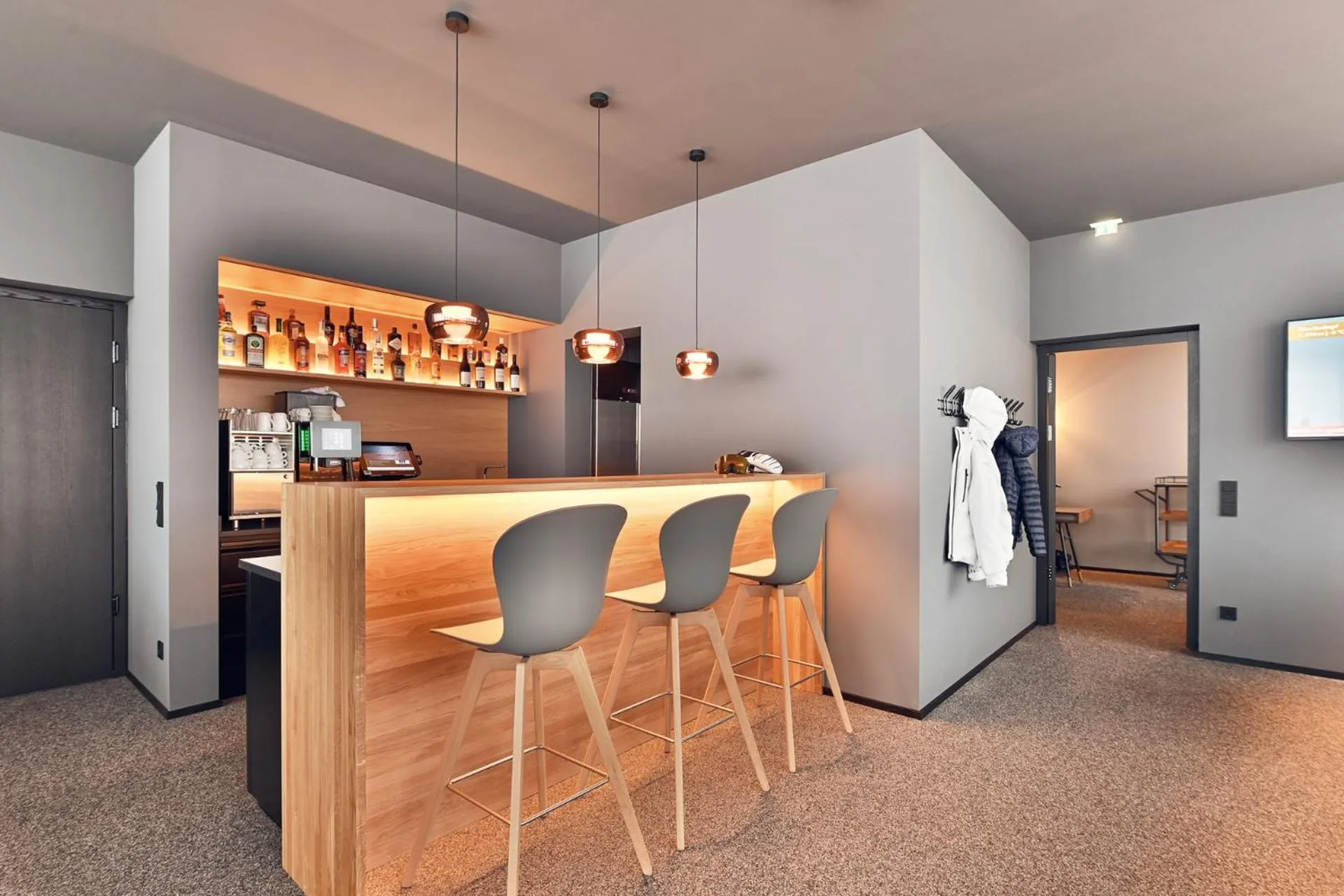 Lounge or bar in Warth52-W52 Apartments