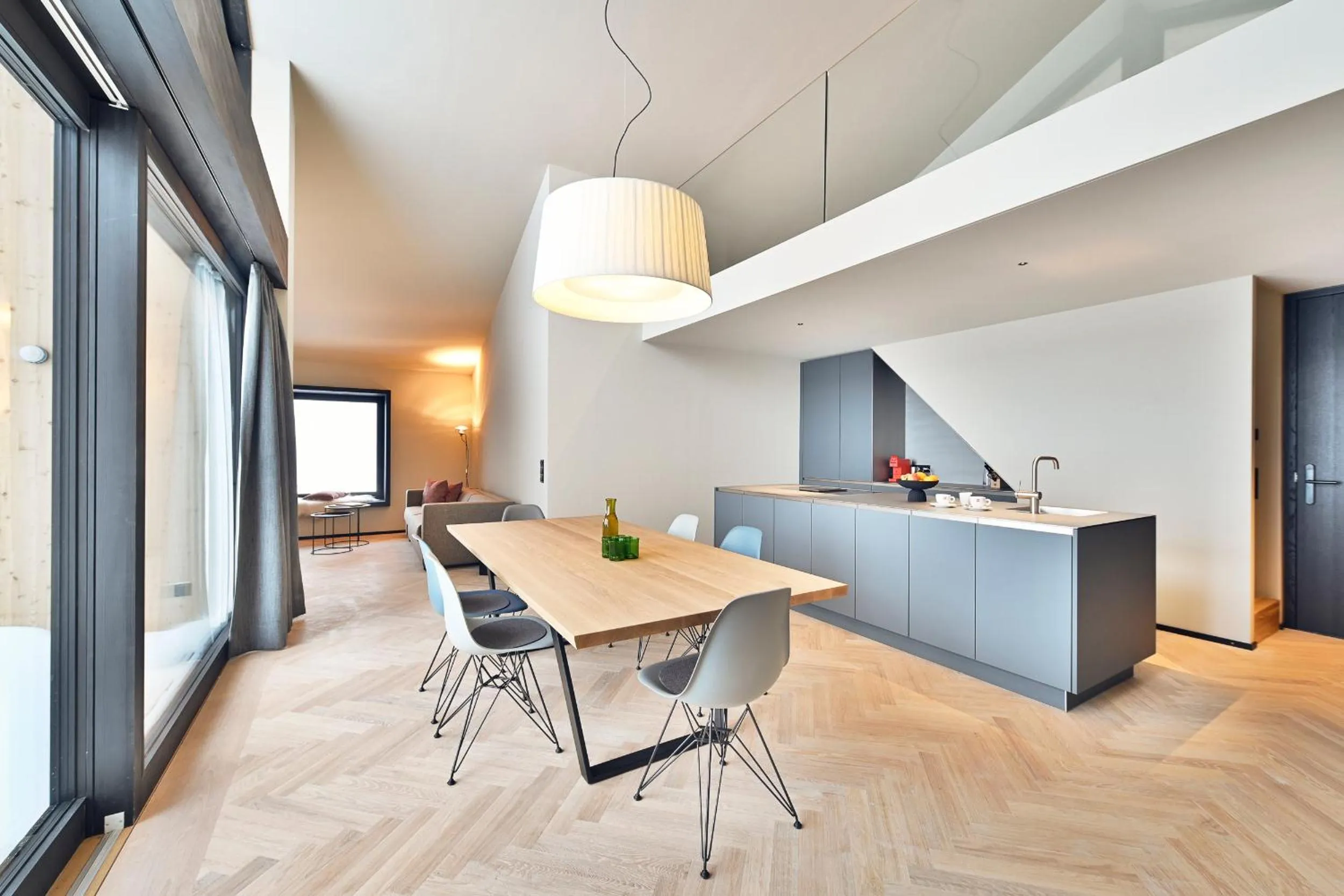 Kitchen or kitchenette in Warth52-W52 Apartments