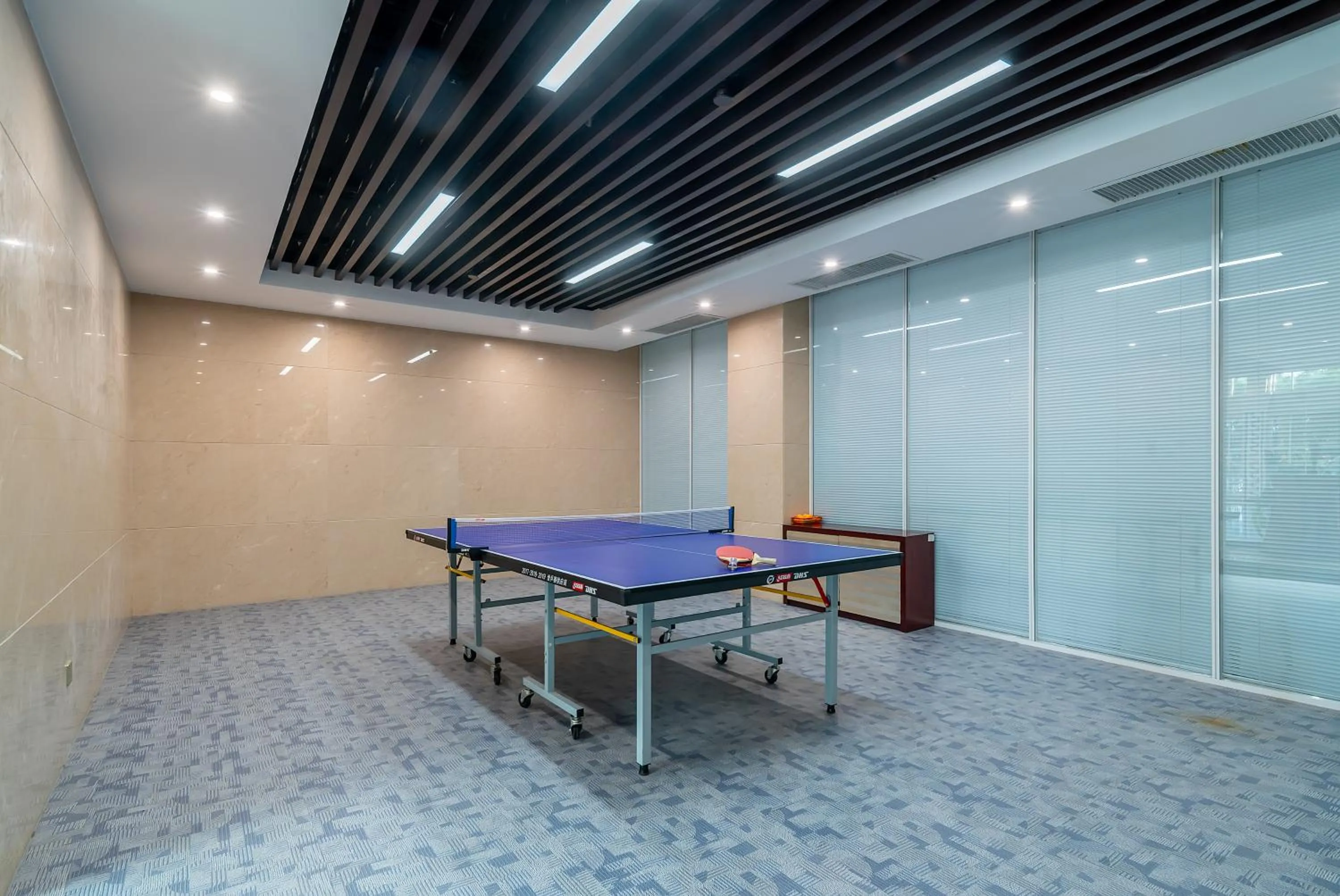 Table tennis in Ramada Plaza By Wyndham Taian