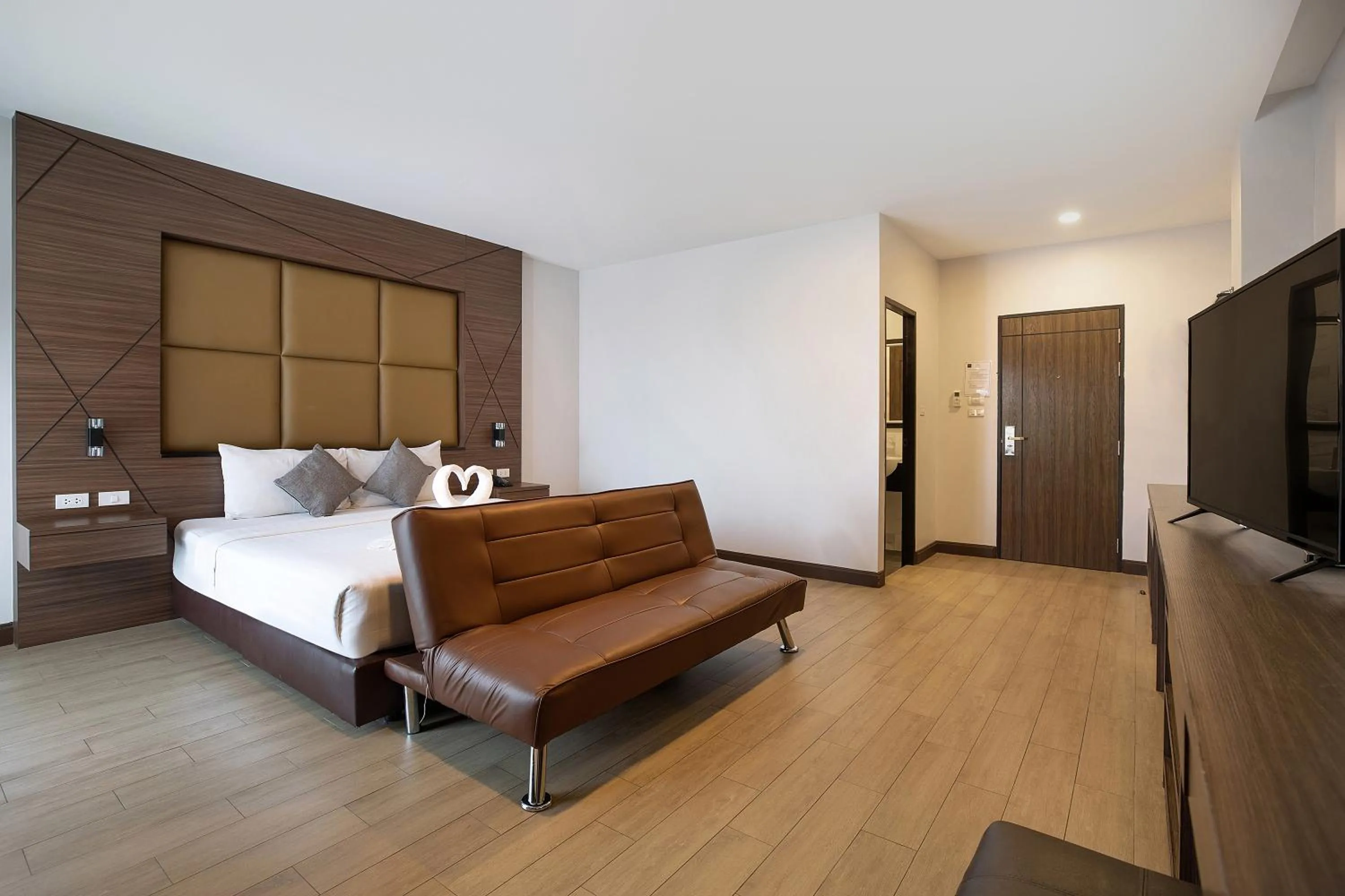 Bed in The Bell Airport Phuket Hotel - SHA Extra Plus