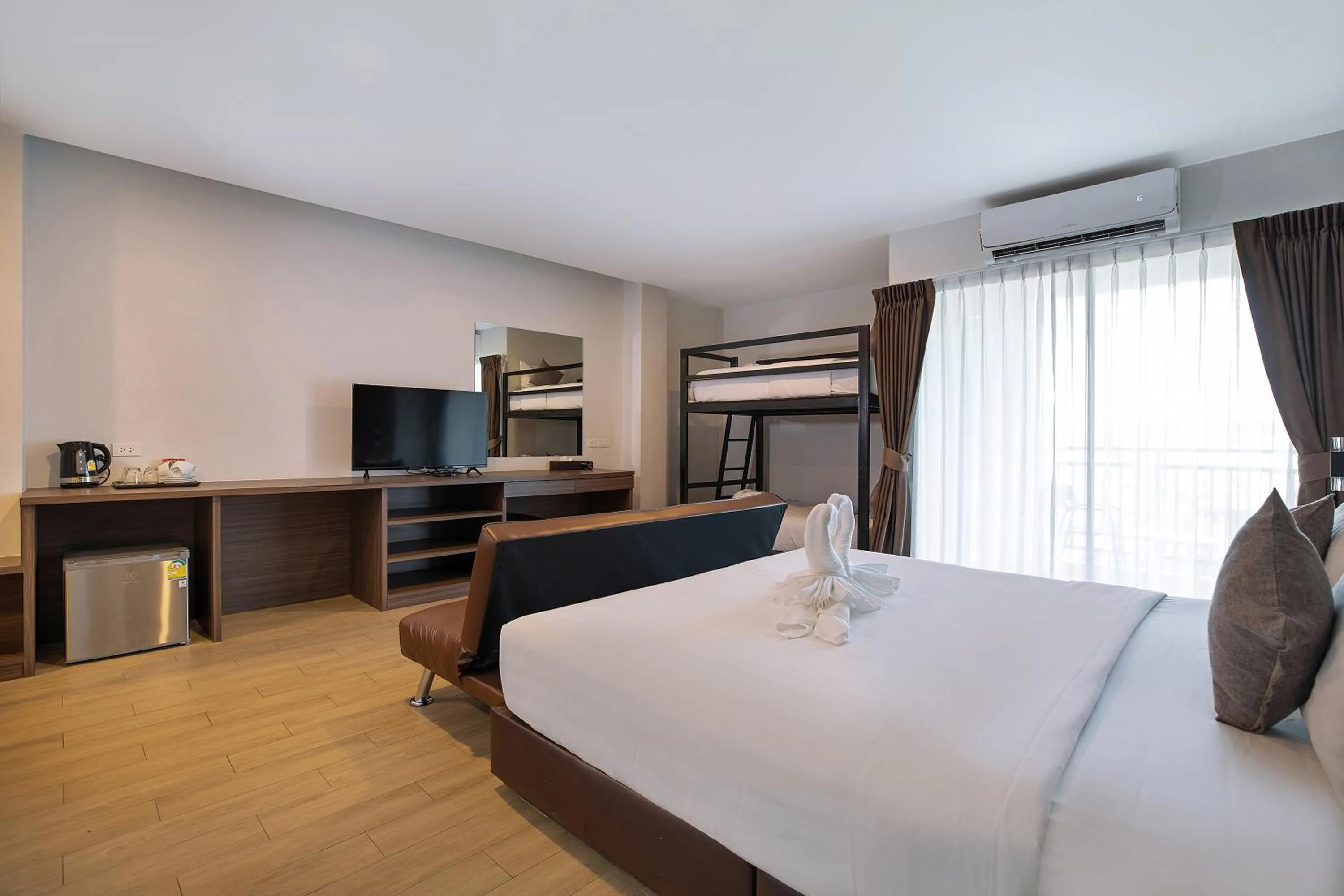 Bedroom, Bed in The Bell Airport Phuket Hotel - SHA Extra Plus