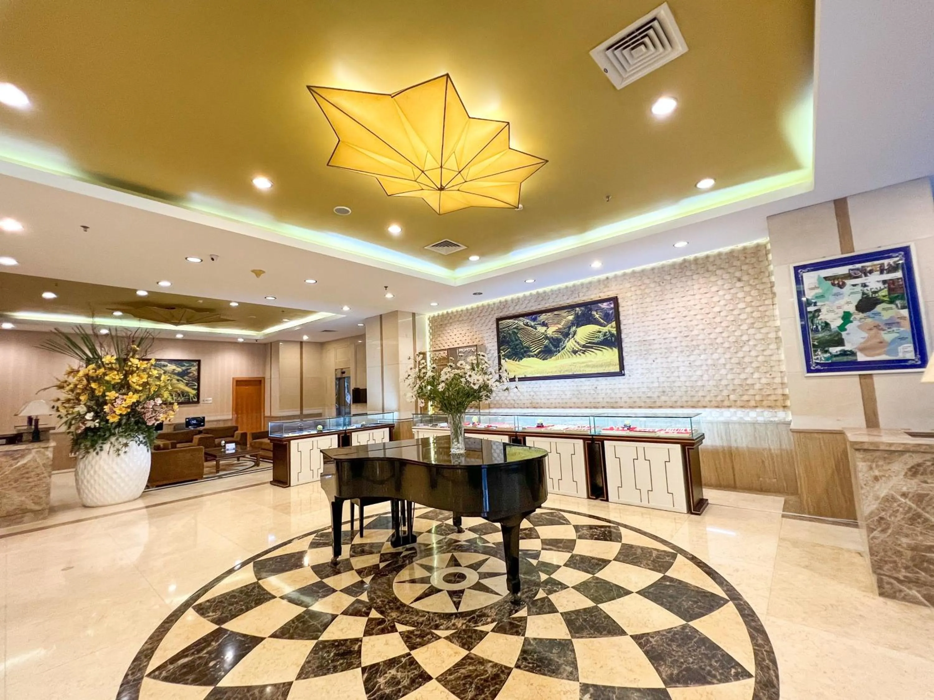 Lobby or reception in Sapaly Lao Cai City Hotel