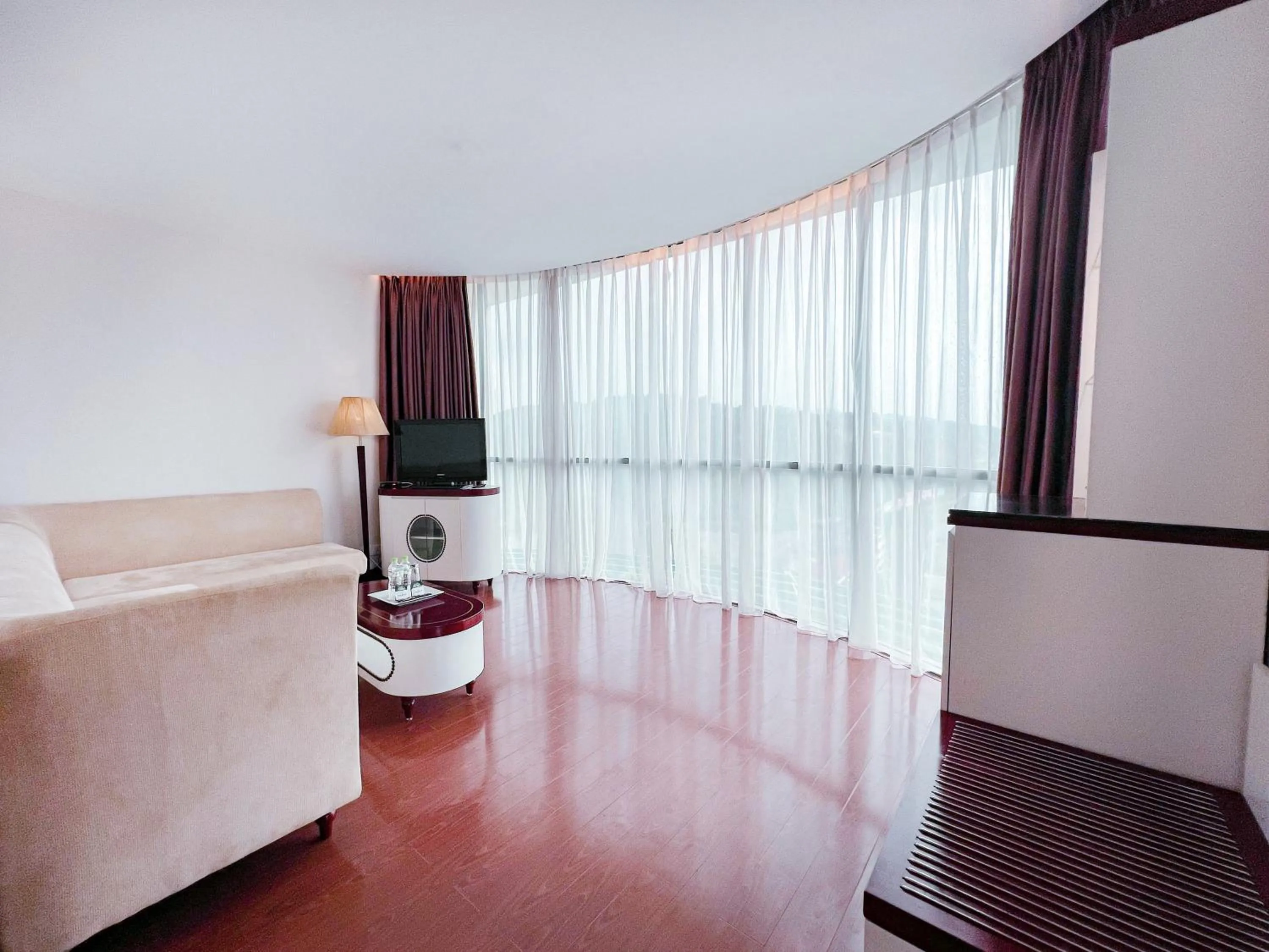 Living room, Bed in Sapaly Lao Cai City Hotel