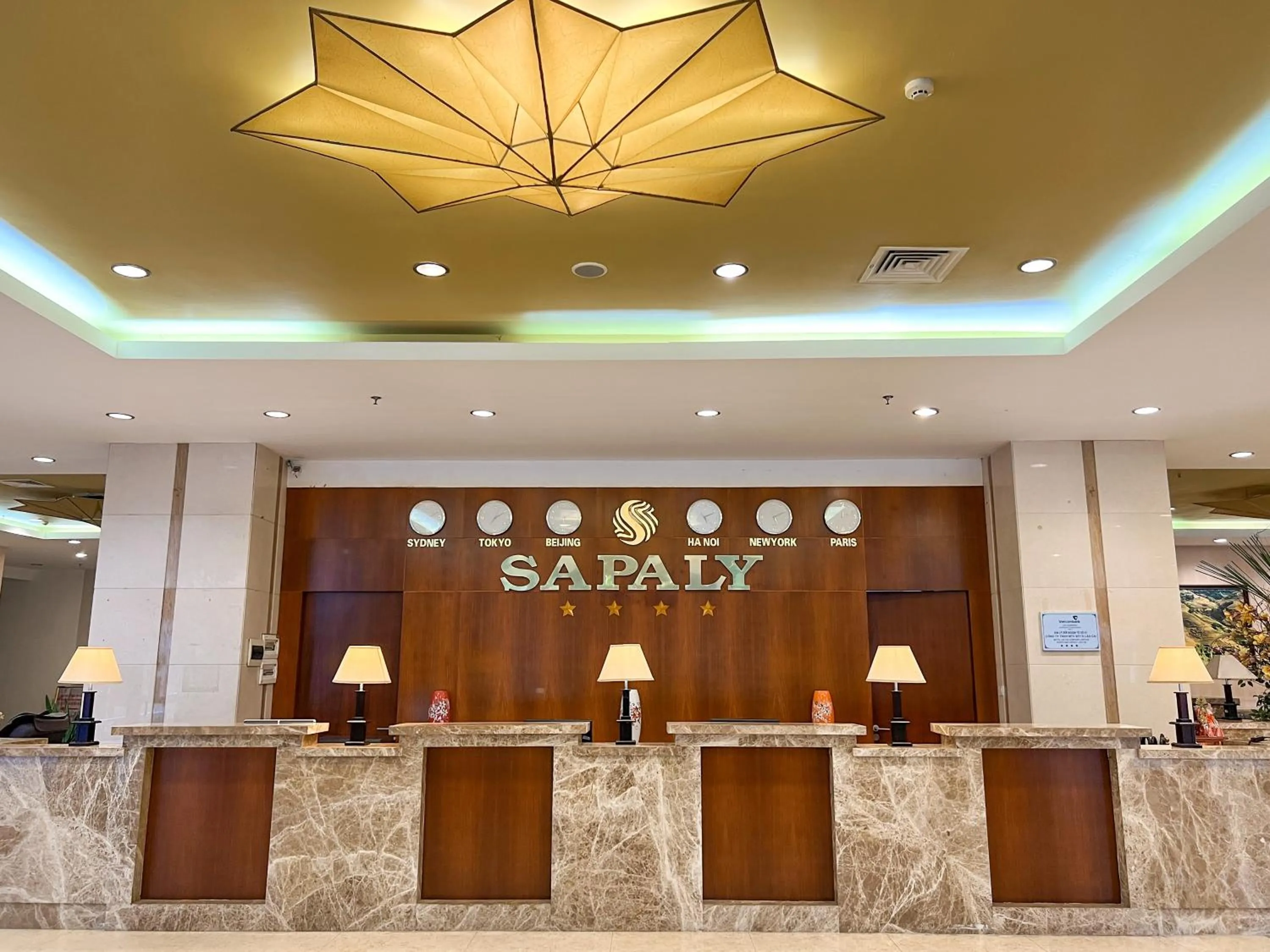 Lobby or reception in Sapaly Lao Cai City Hotel