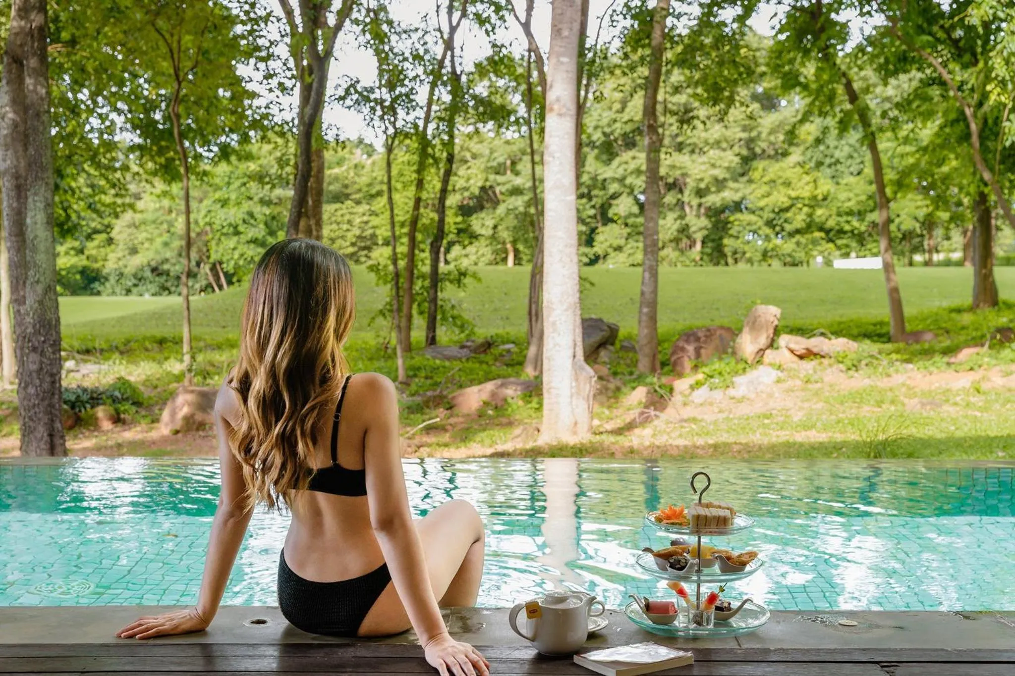 Swimming pool in Mountain Creek Golf Resort & Residences