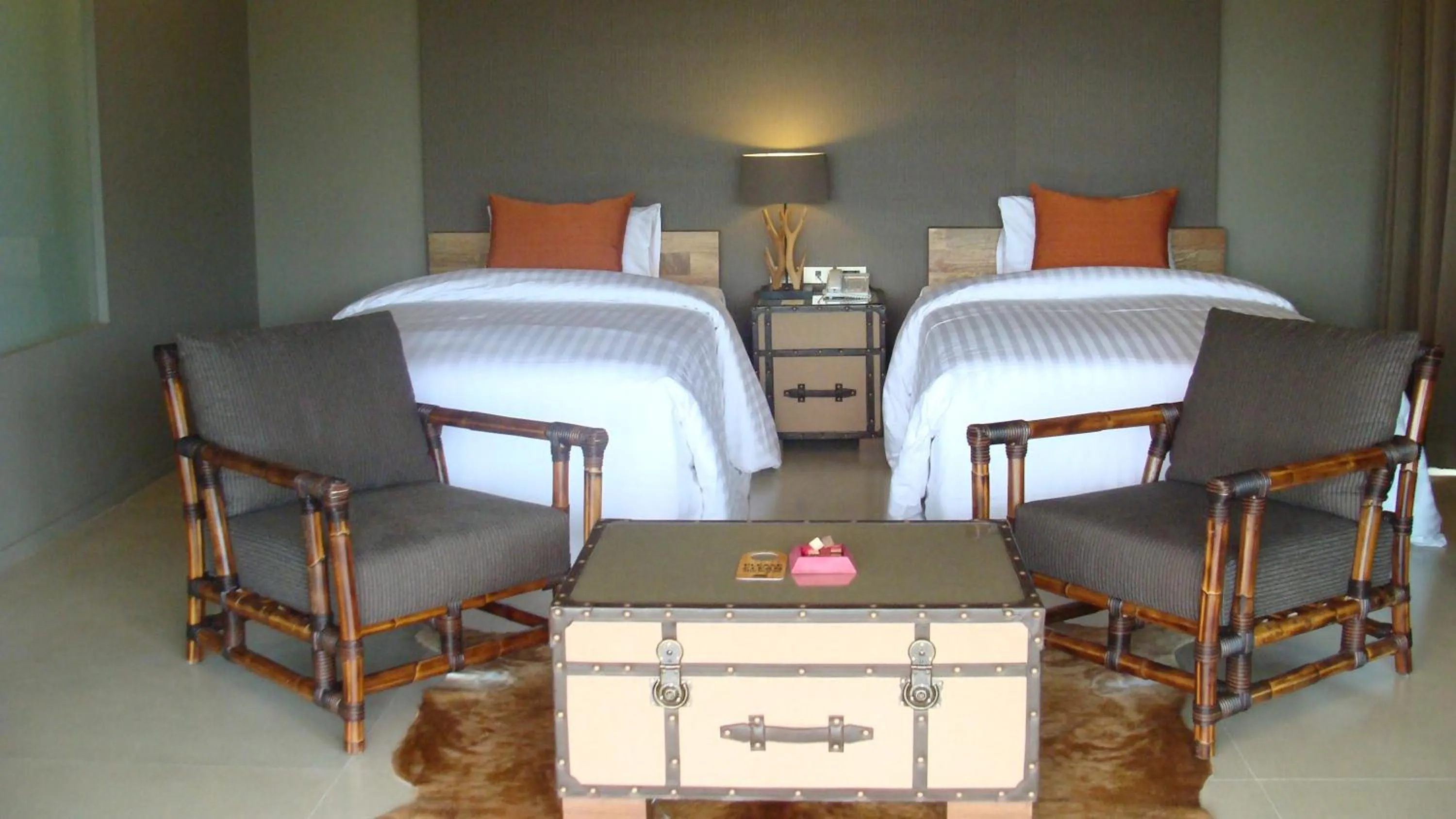Decorative detail, Bed in Mountain Creek Golf Resort & Residences