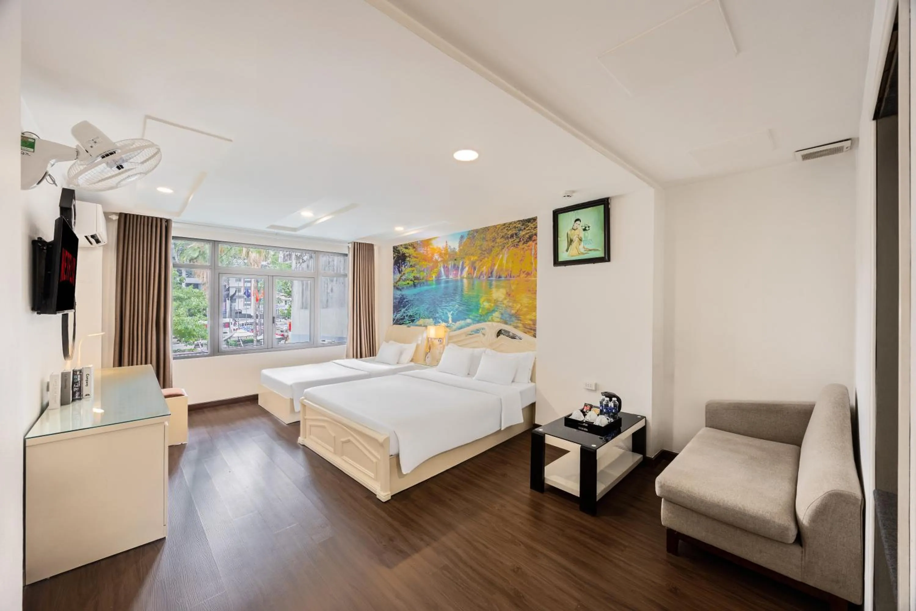 Bed in A25 Hotel - 22 Nguyễn Cư Trinh