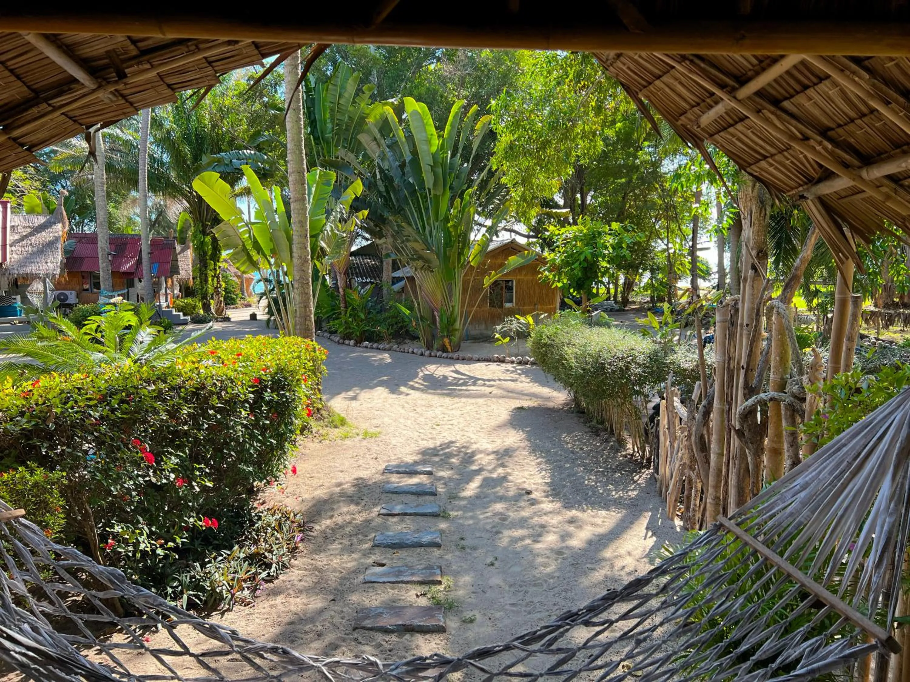 Garden view in Sea Love Beach Bar & Bungalows
