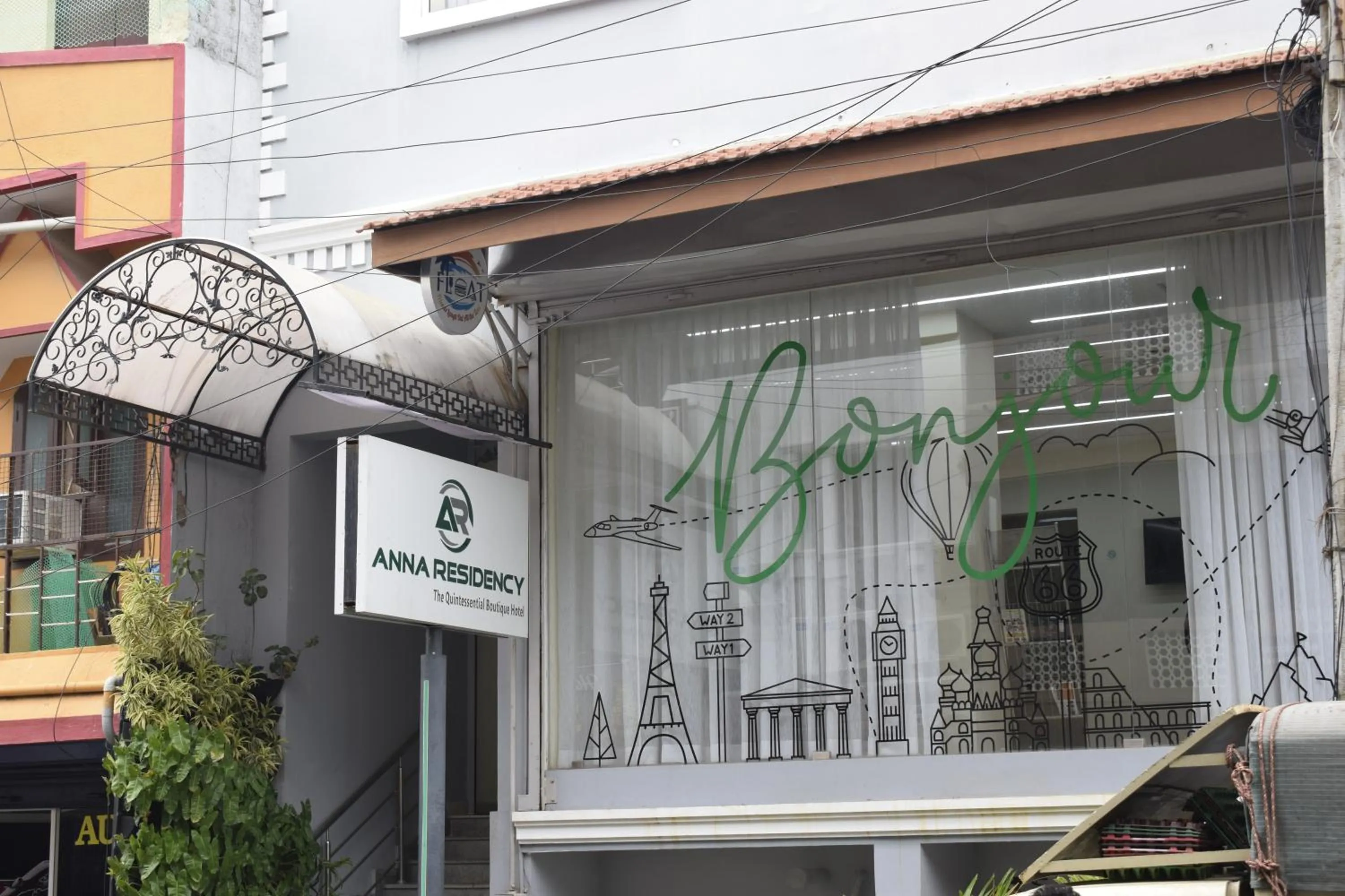 Facade/entrance in Anna Residency The Quintessential Boutique Hotel