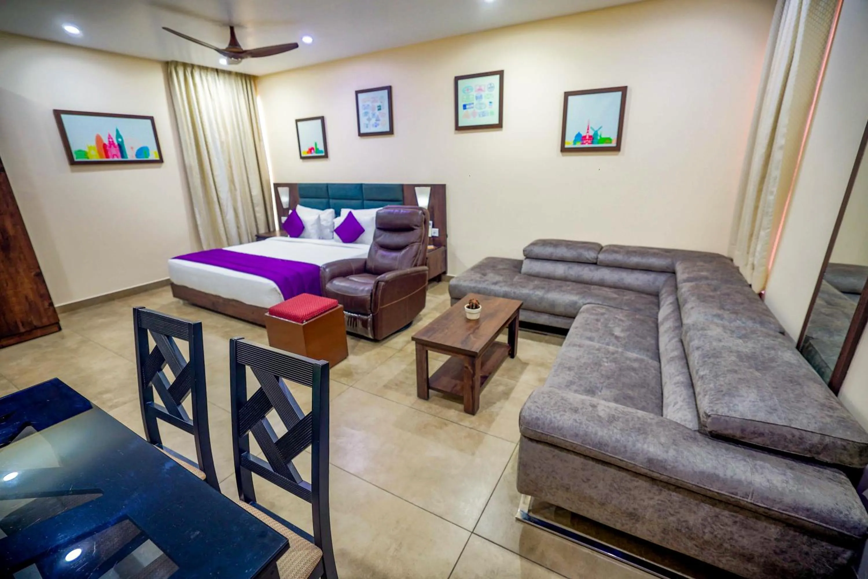 Bed in Anna Residency The Quintessential Boutique Hotel