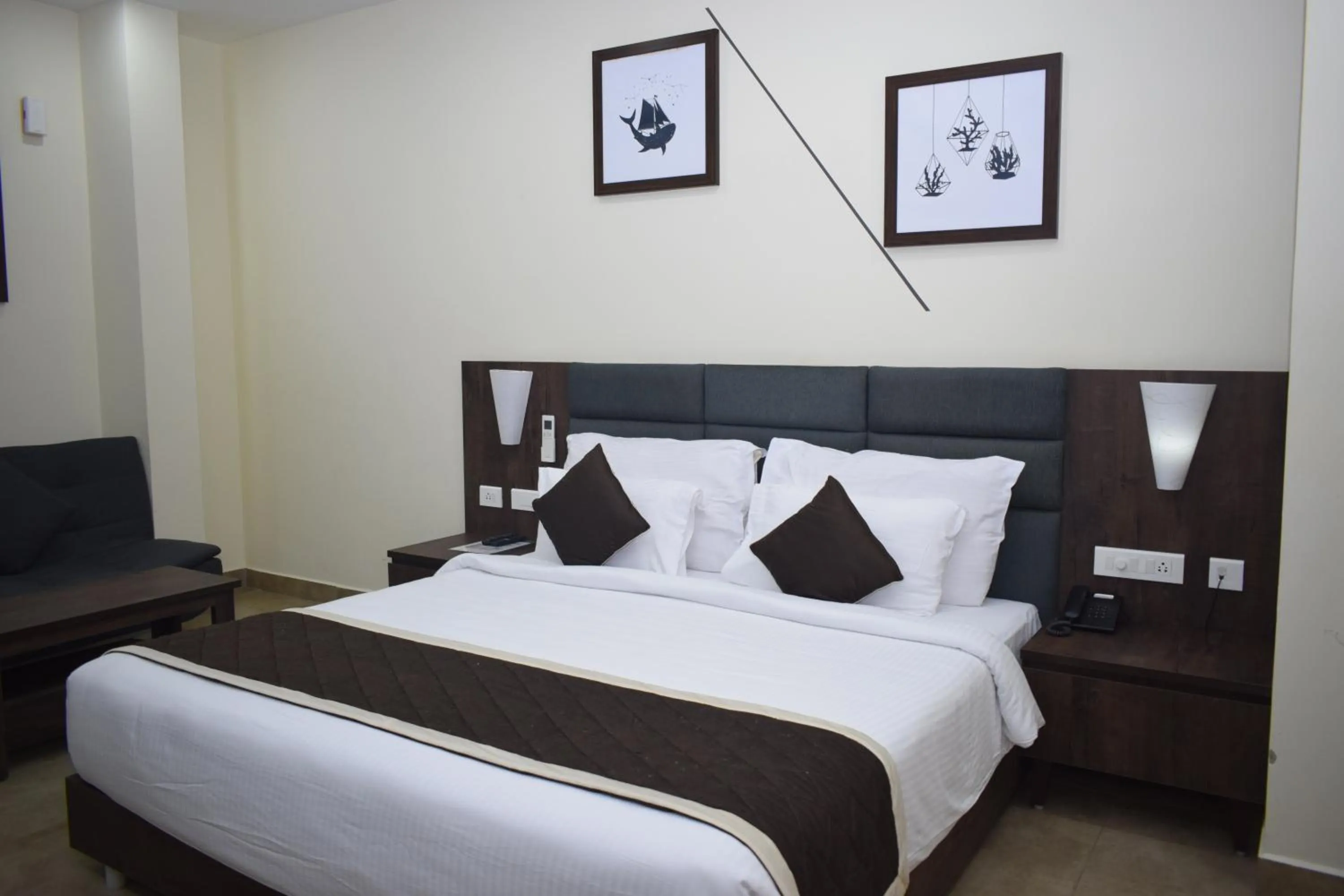 Bed in Anna Residency The Quintessential Boutique Hotel