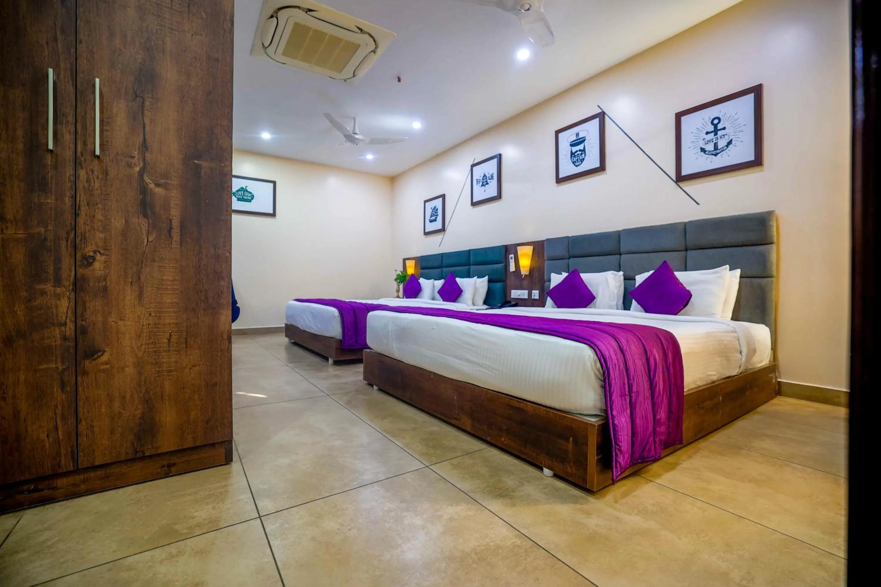 Bed in Anna Residency The Quintessential Boutique Hotel