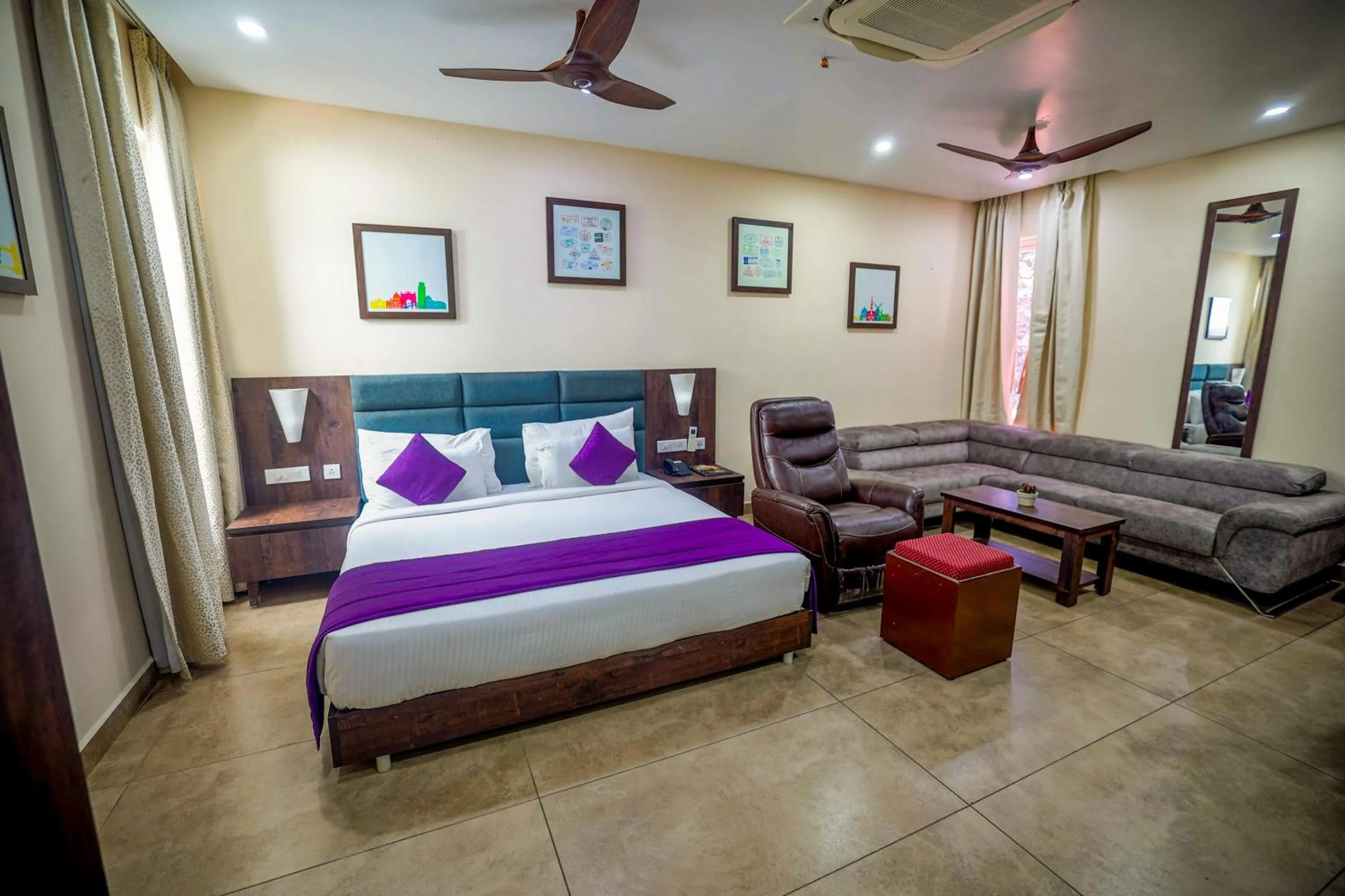 Bed in Anna Residency The Quintessential Boutique Hotel