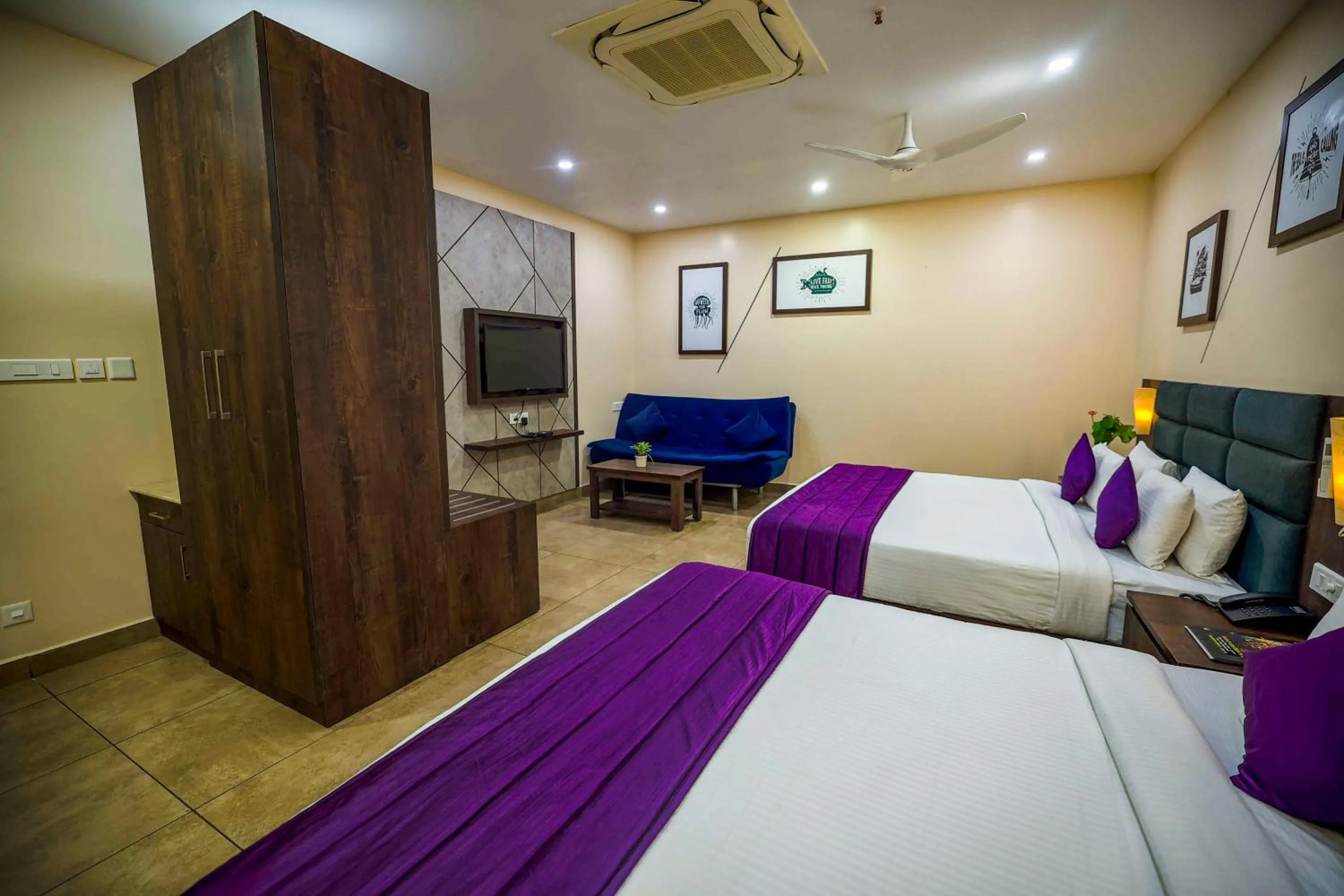 Bed in Anna Residency The Quintessential Boutique Hotel