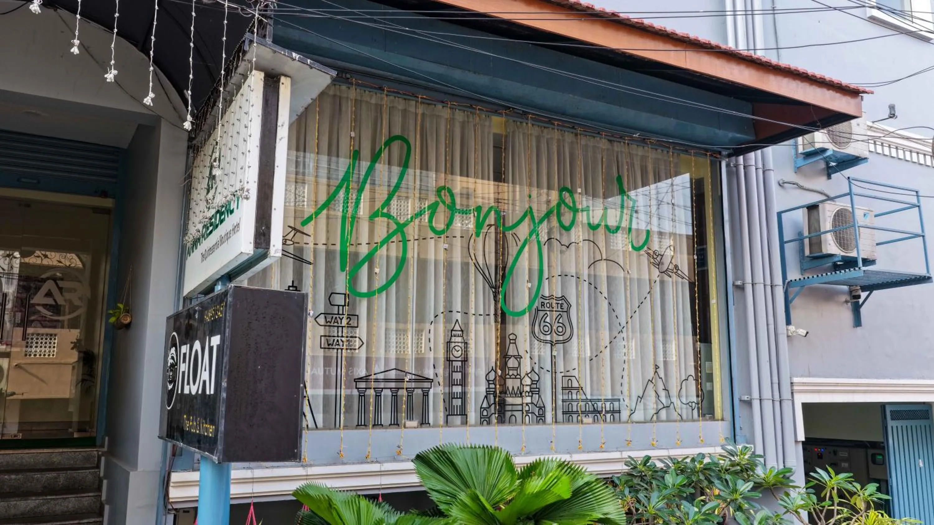 Property building in Anna Residency The Quintessential Boutique Hotel