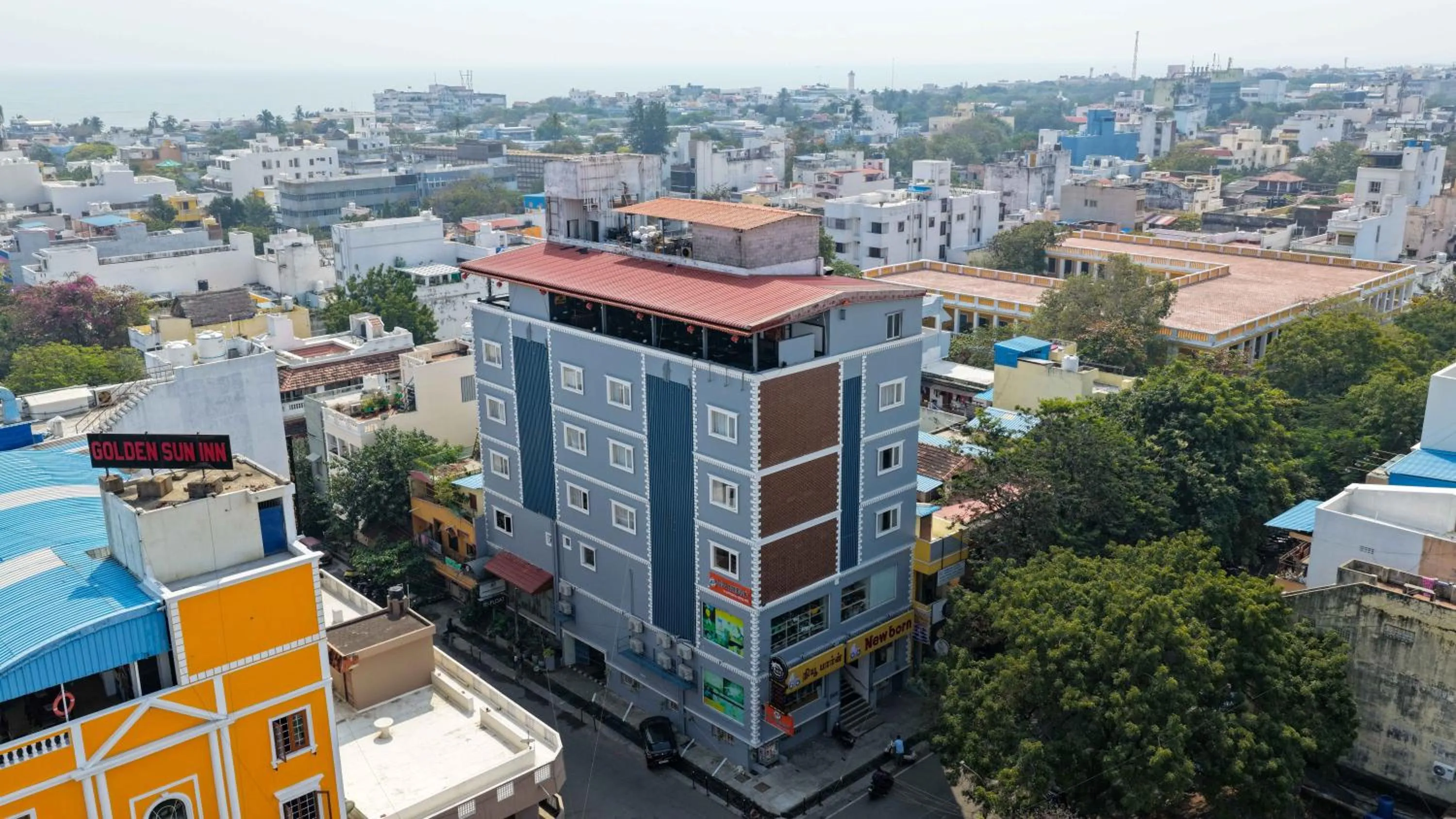 Property building in Anna Residency The Quintessential Boutique Hotel