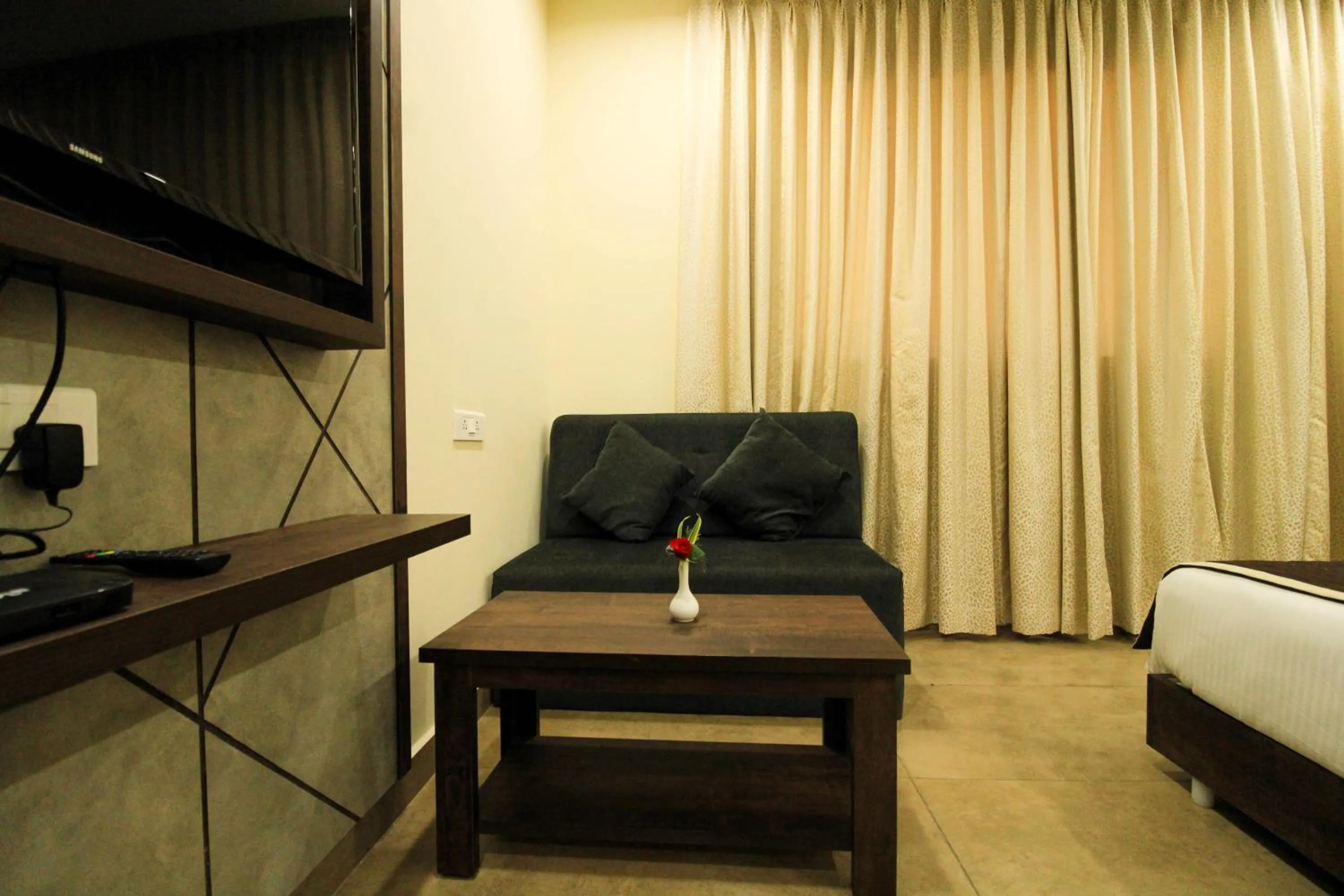 TV and multimedia, Bed in Anna Residency The Quintessential Boutique Hotel