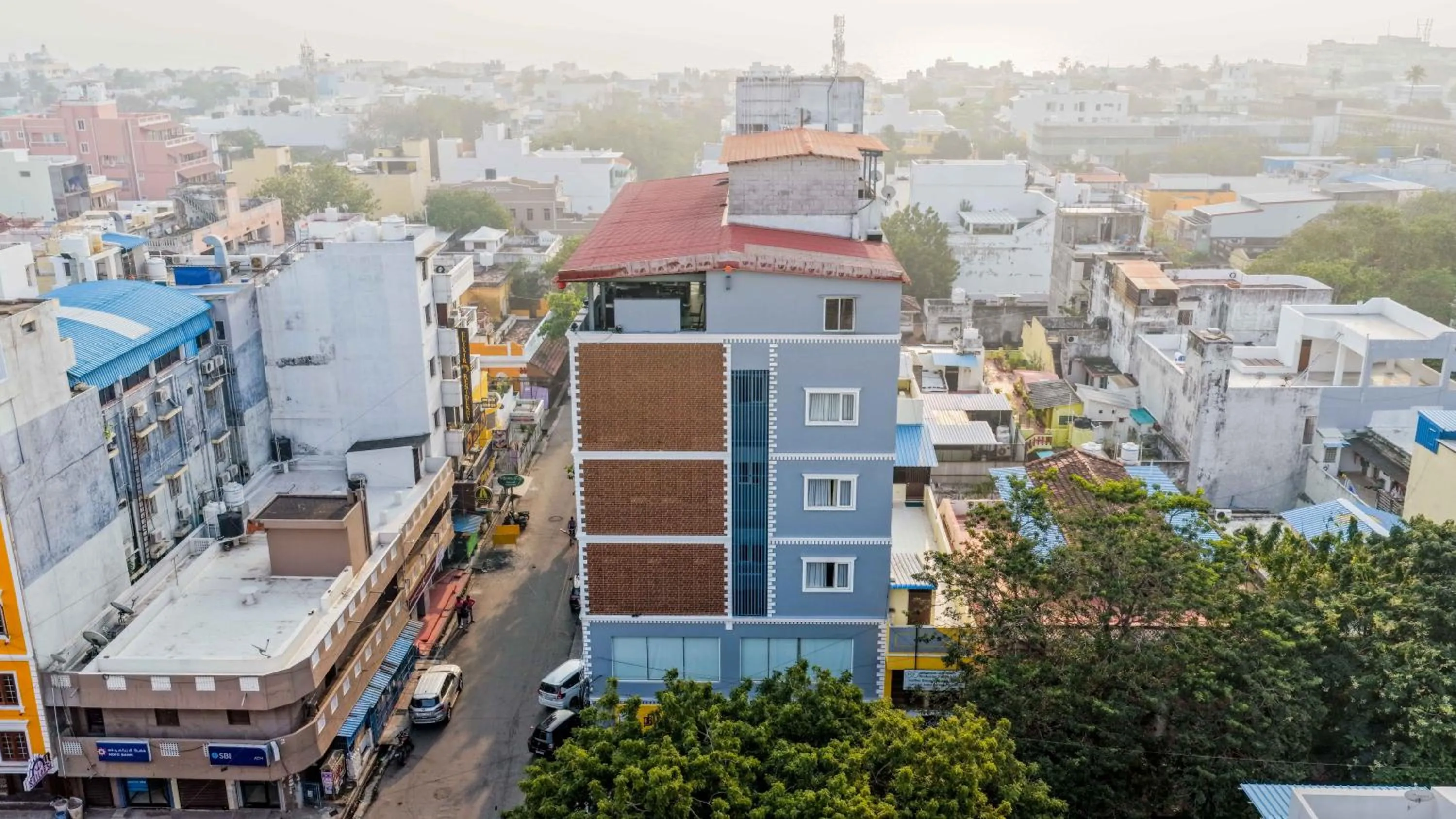 Property building in Anna Residency The Quintessential Boutique Hotel