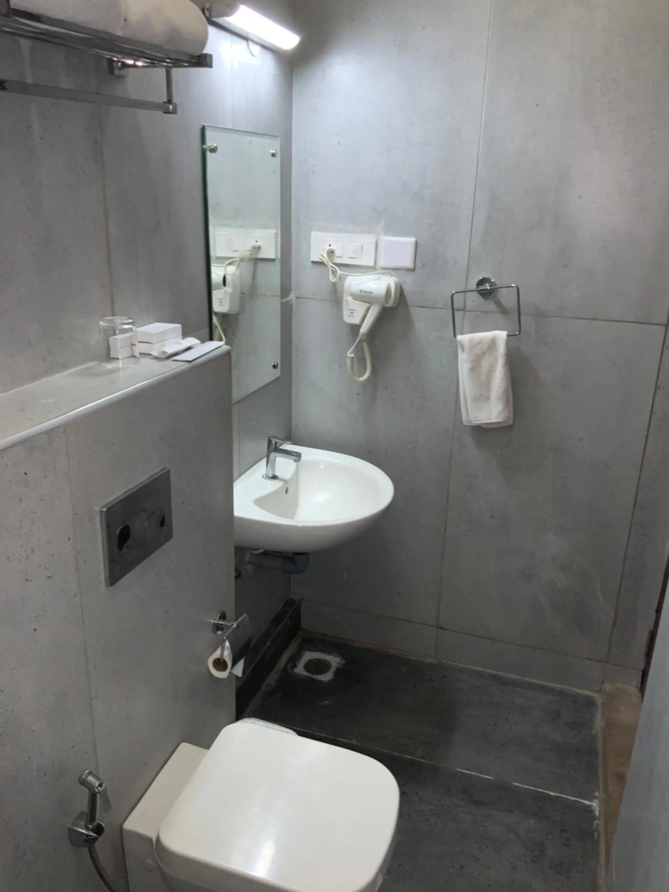 Toilet in Anna Residency The Quintessential Boutique Hotel