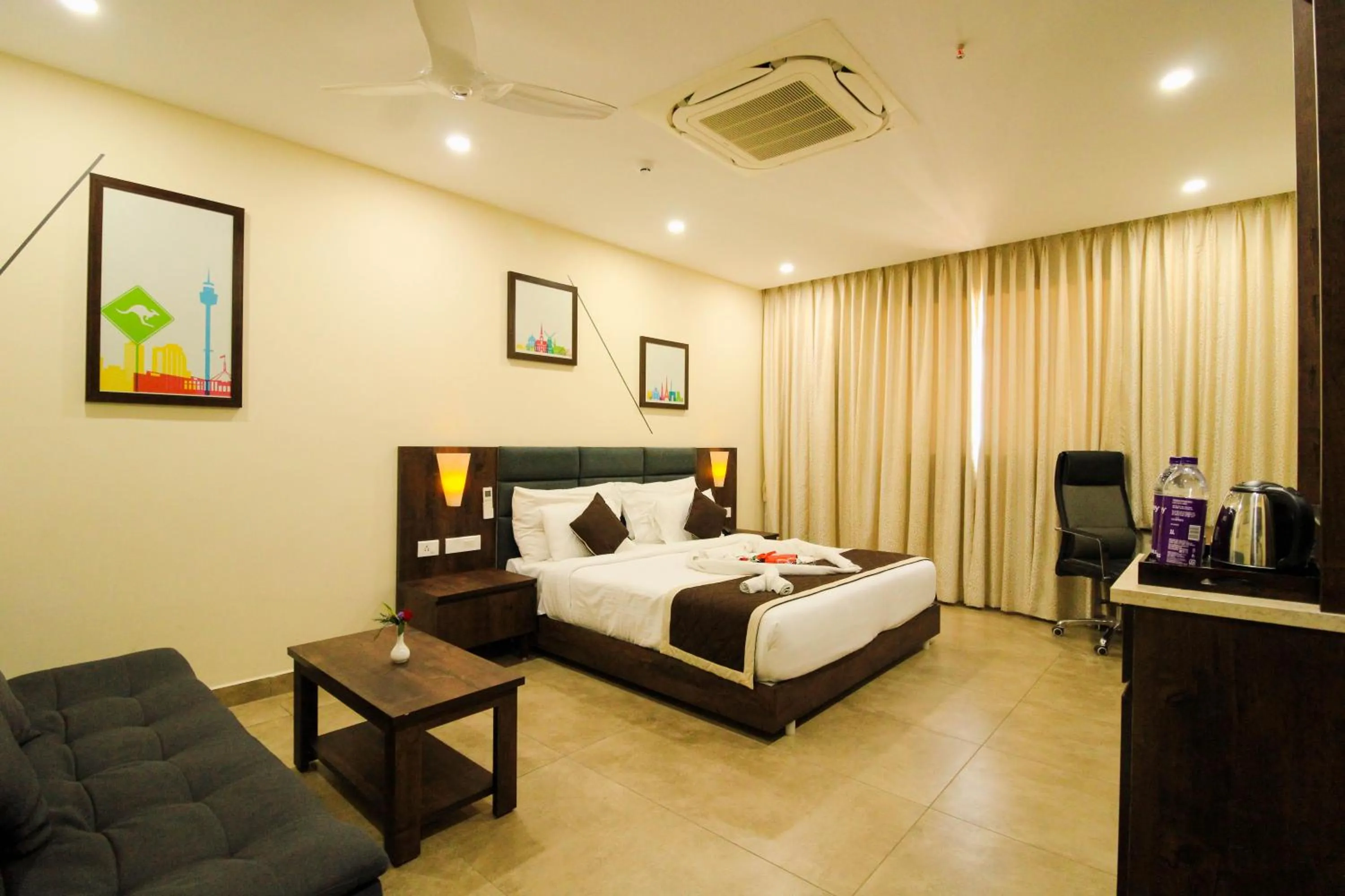 Bed in Anna Residency The Quintessential Boutique Hotel